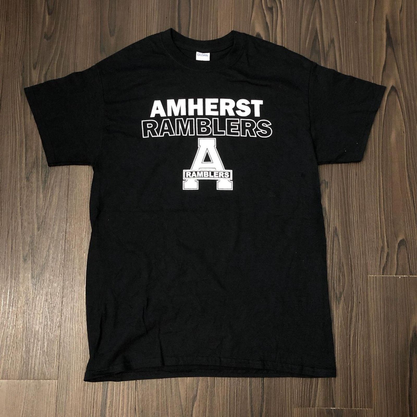 Gildan Men’s Black Amherst Rambles Graphic Tee Size US M / EU 48-50 / 2 - 1 Thumbnail