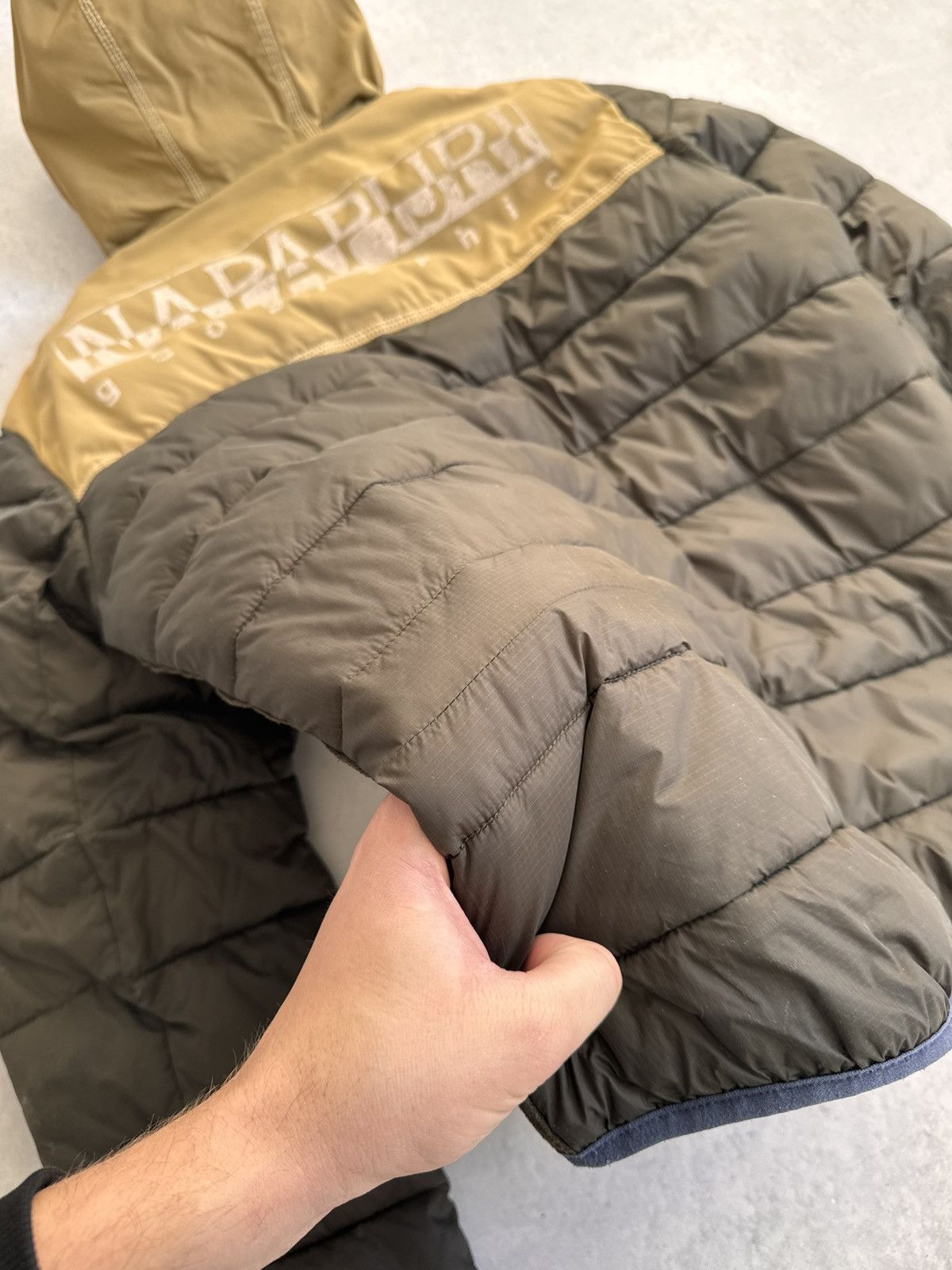 Napapijri Outdoor Napapijri Aris Forest Green Puffer Jacket Size L Size US L / EU 52-54 / 3 - 15 Thumbnail
