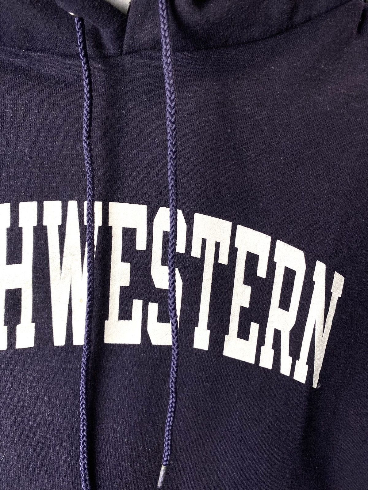 Champion Vintage 90’s Faded Heavyweight Champion North Western Hoodie Size US M / EU 48-50 / 2 - 4 Thumbnail