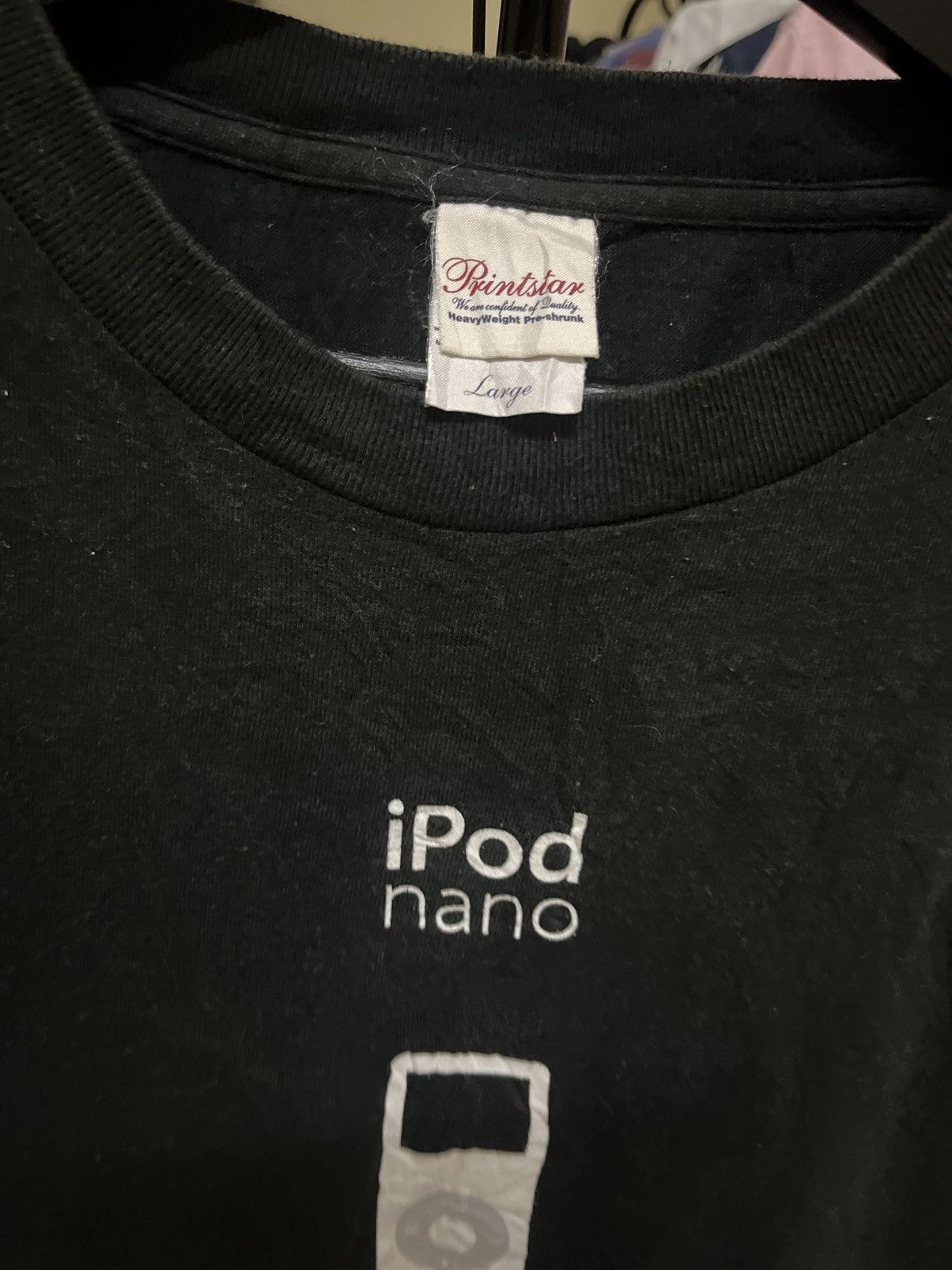 Designer × Vintage Vtg Apple Ipod T-Shirt Size US M / EU 48-50 / 2 - 3 Thumbnail