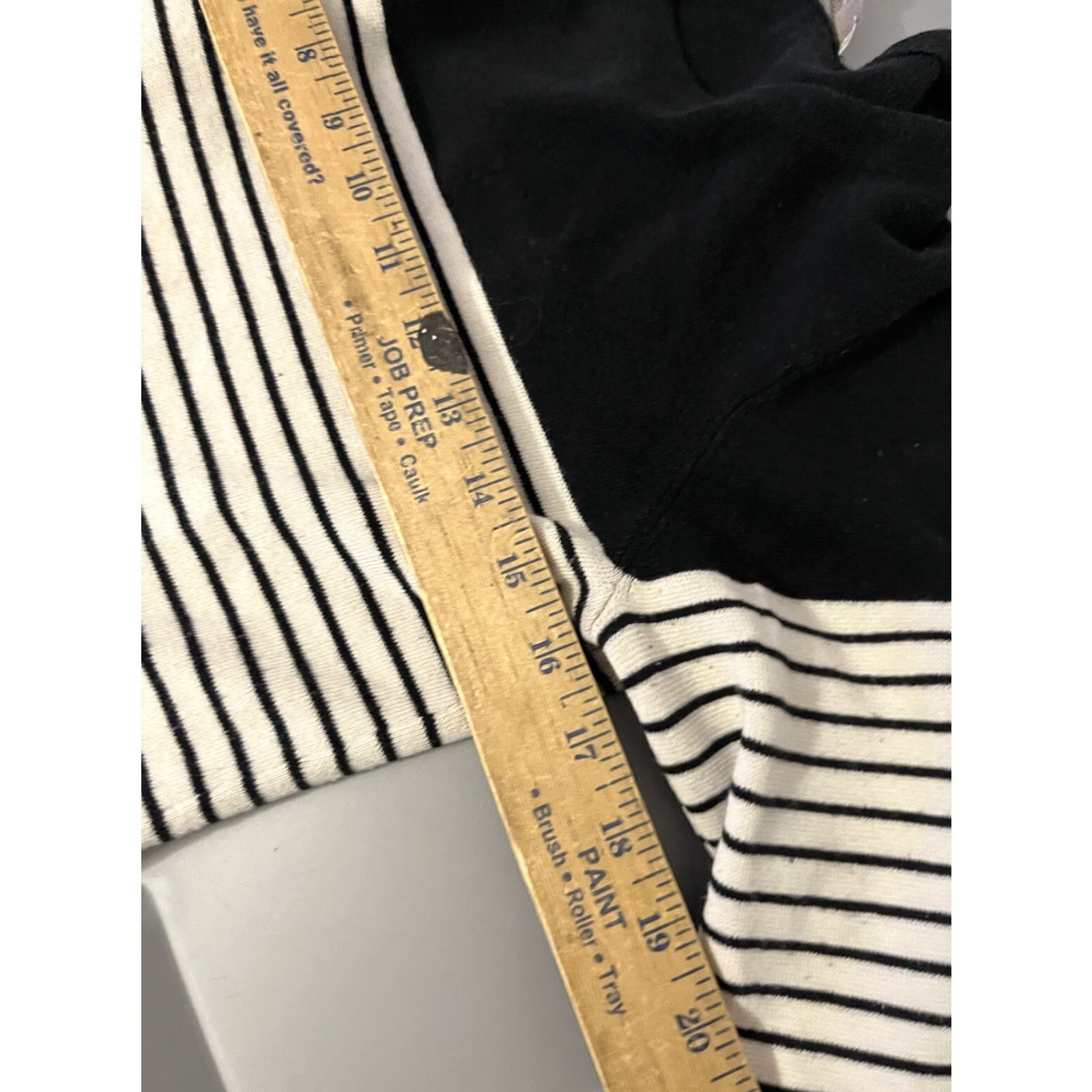 Ann Taylor Loft Outlet Shirt 3/4 Sleeve Boat Neck Striped Cotton Blend Small Multicolor 90s Casual Women Size S / US 4 / IT 40 - 5 Thumbnail