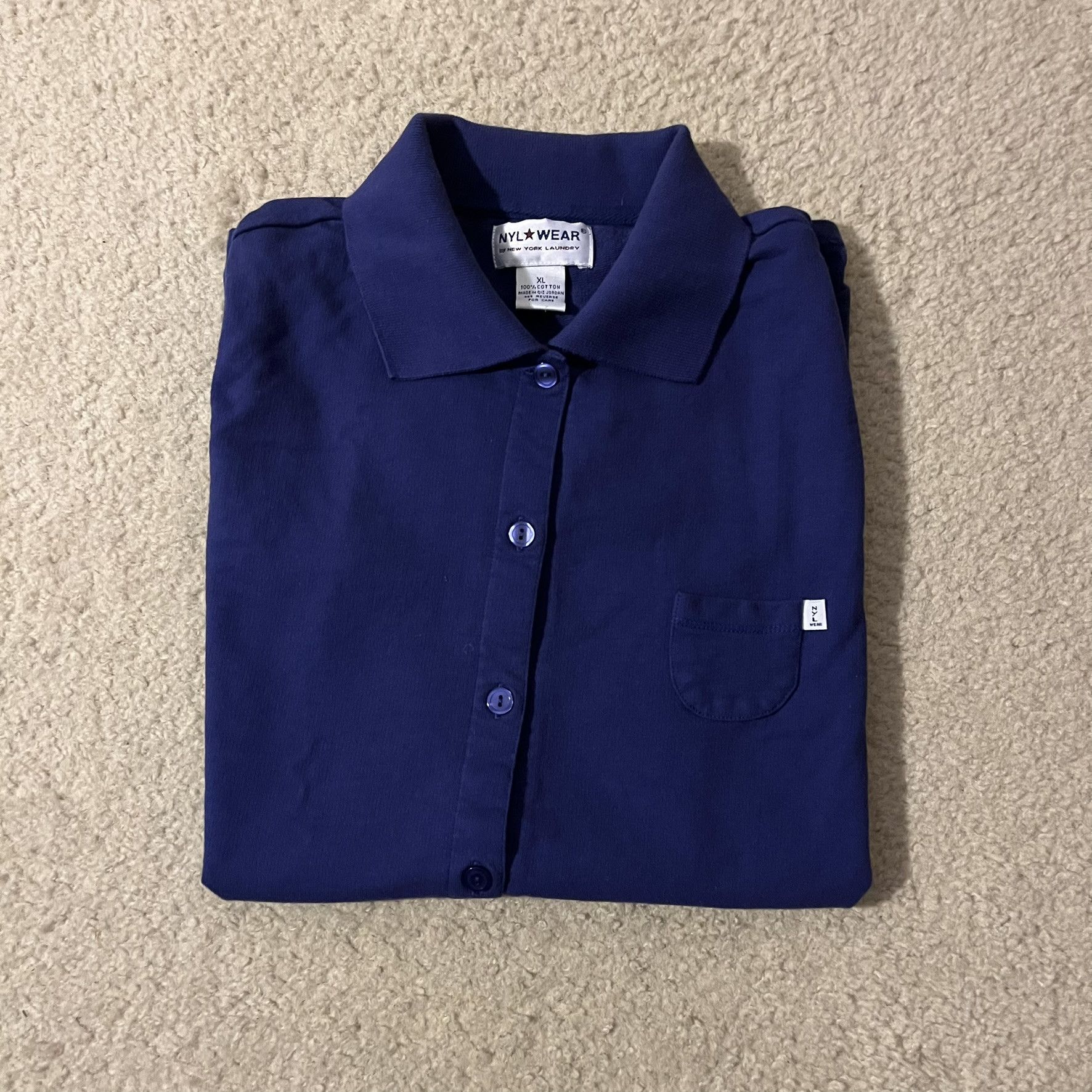 Other New York Laundry Sleeveless Button Down Casual Collared Top Size XL / US 12-14 / IT 48-50 - 1 Thumbnail