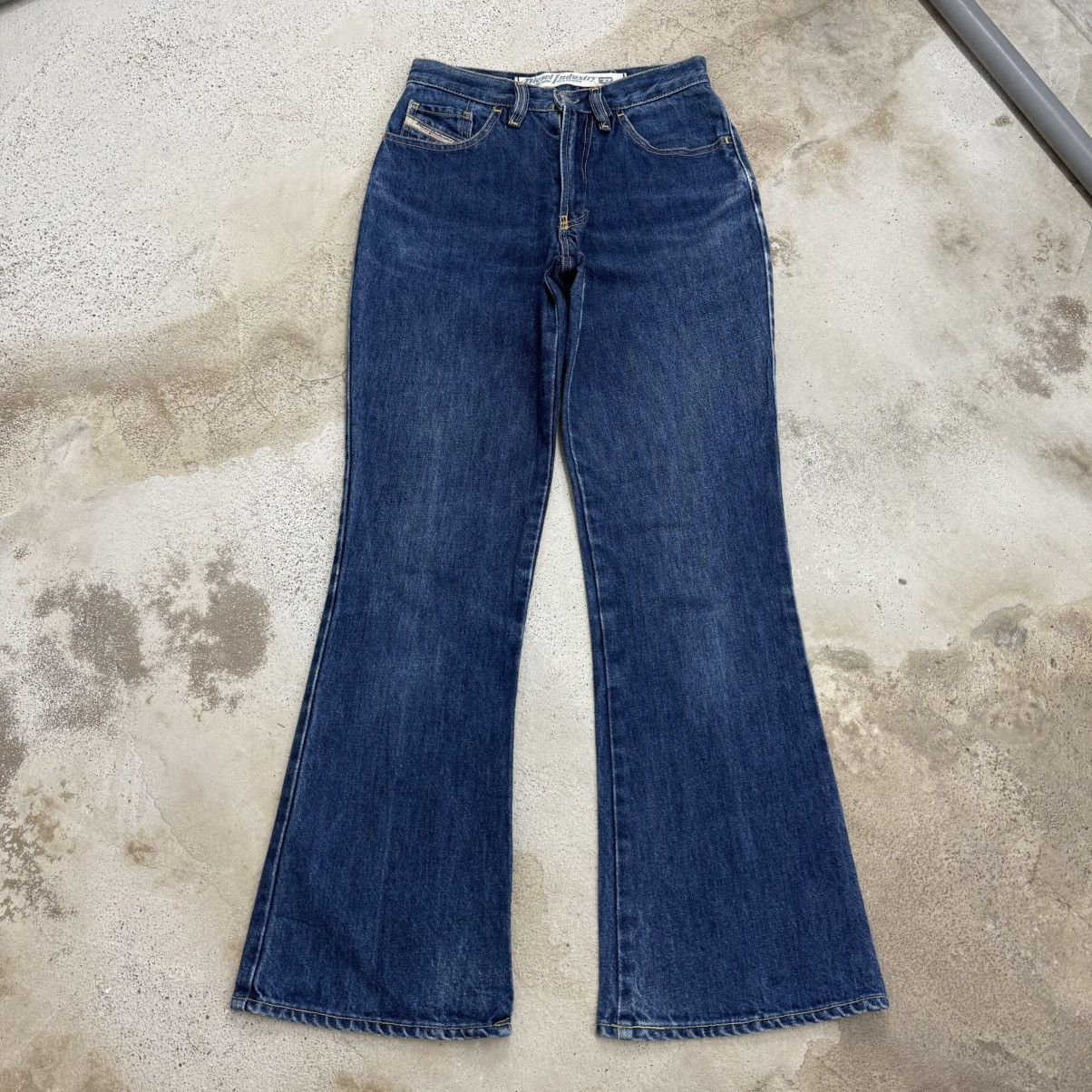 Diesel Diesel Industry Denim Division Flare Denim Pants Size US 27 - 3 Thumbnail