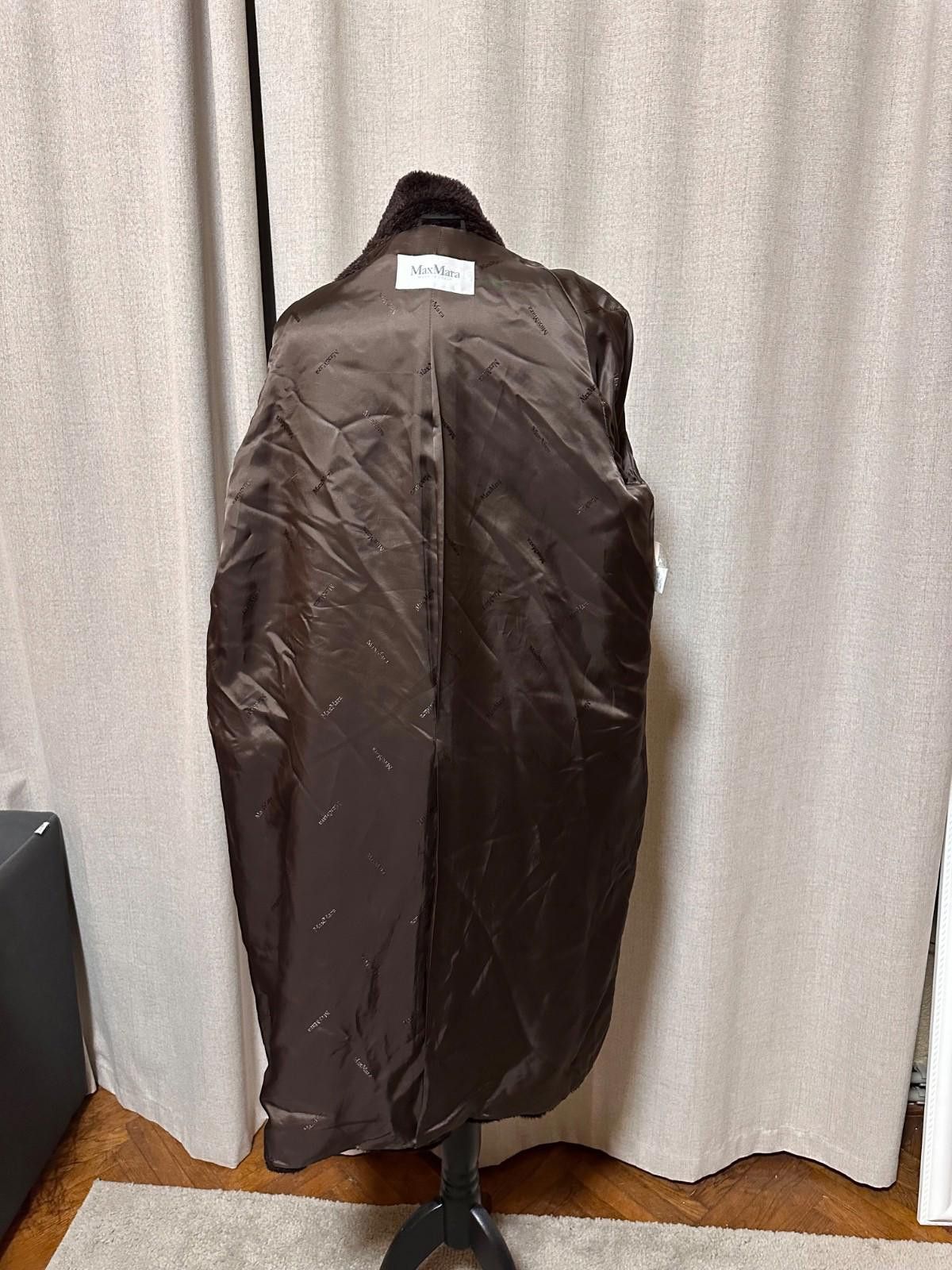 Max Mara Max Mara Wool Teddy Bear Coat Brown Size 40 IT Size S / US 4 / IT 40 - 7 Thumbnail
