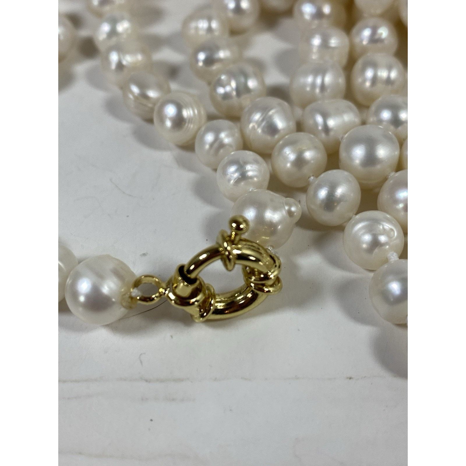 Other 14ft freshwater pearls, near-round/baroque, light blemish Size ONE SIZE - 6 Thumbnail