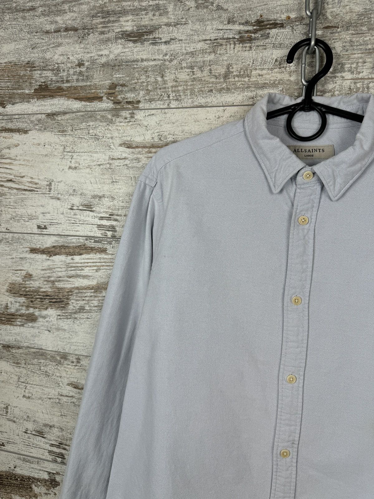 Allsaints Mens Vintage AllSaints COUNTY LS SHIRT button up Japanese Size US L / EU 52-54 / 3 - 4 Thumbnail