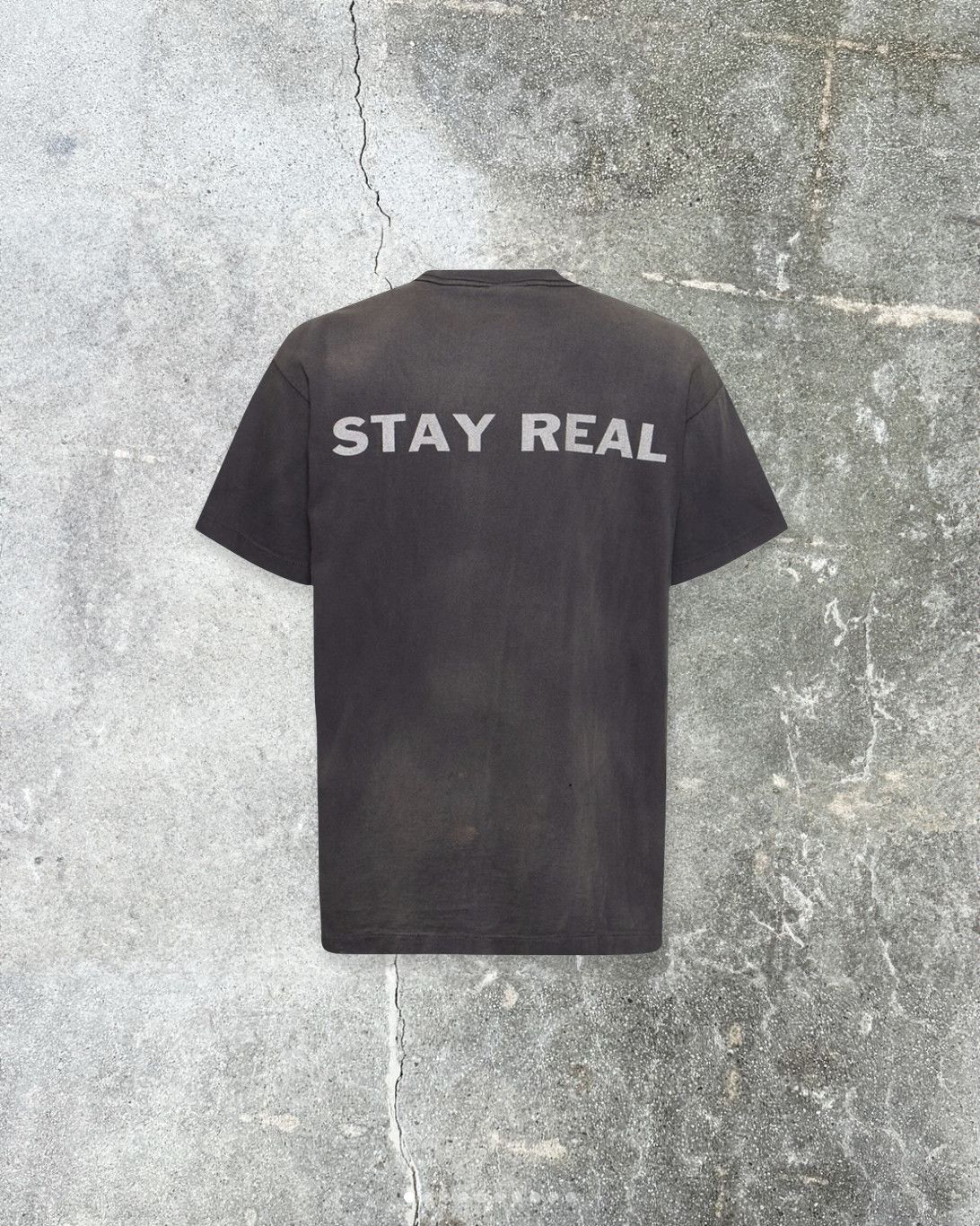 Saint Michael Saint Michael Stay Real T-Shirt Size US L / EU 52-54 / 3 - 2 Thumbnail