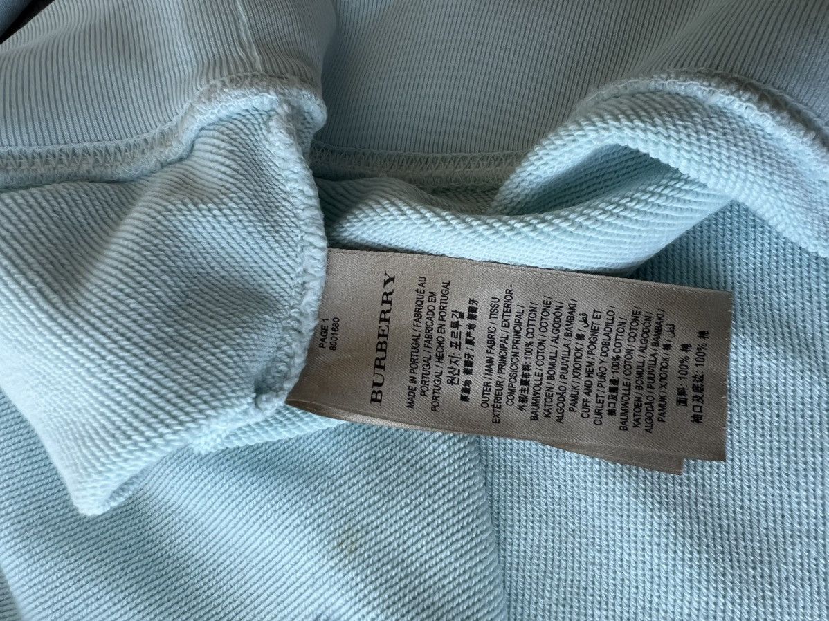 Burberry BURBERRY Embroidered Logo Hoodie Size US XXL / EU 58 / 5 - 6 Thumbnail