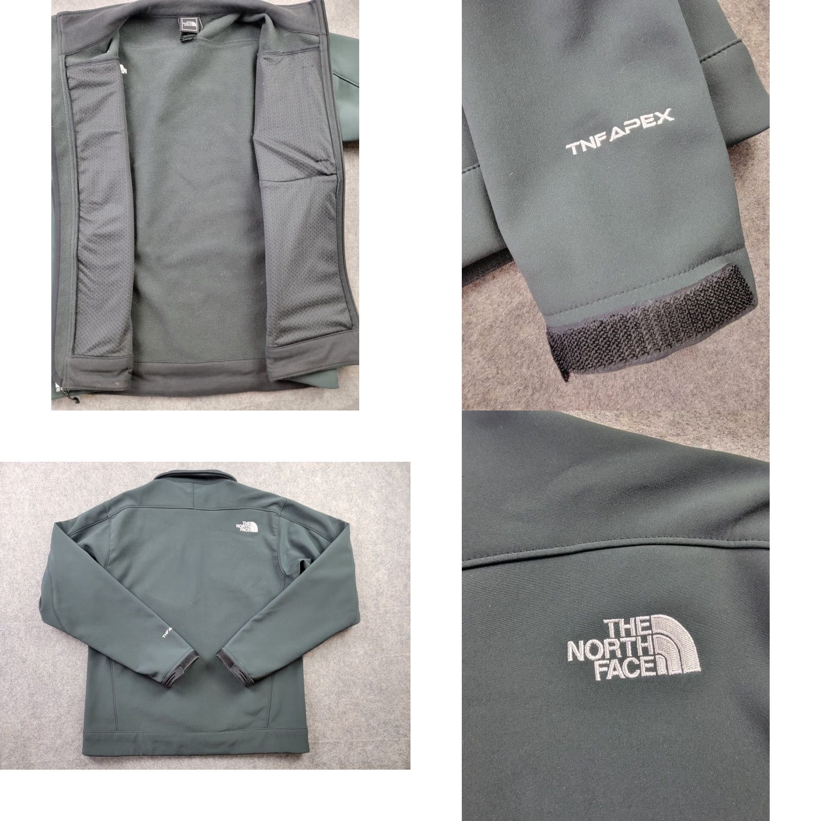 The North Face The North Face Apex Bionic Jacket Mens Small Gray AL5C Softshell Outdoor Size US S / EU 44-46 / 1 - 8 Thumbnail