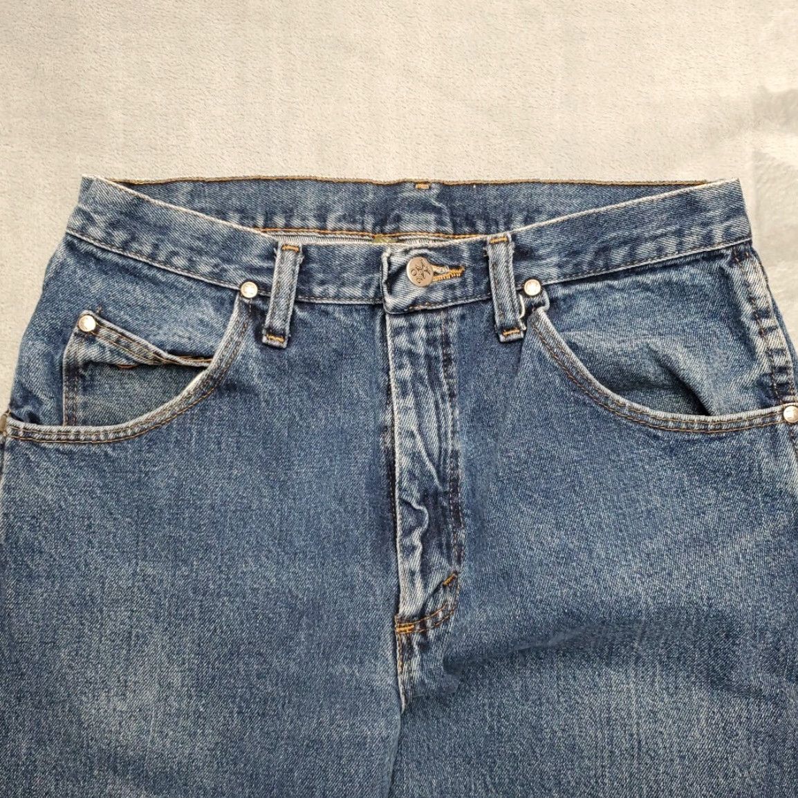 Wrangler VINTAGE Wrangler 20X Jeans Mens 31x32 Blues Twenty X Relaxed Rodeo Western Cowboy Classic Size US 31 - 2 Thumbnail