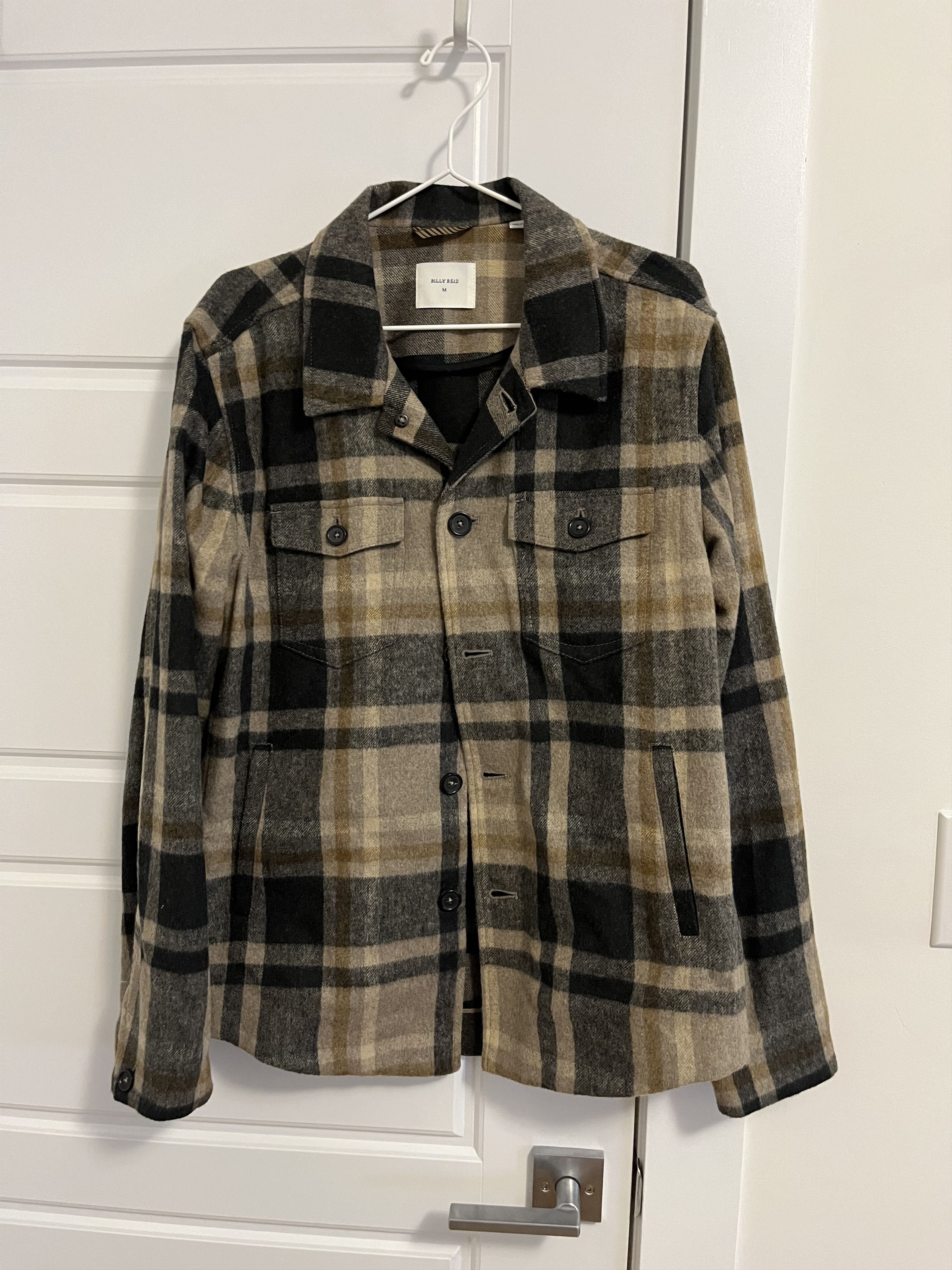 Billy Reid Plaid Mo Shirt Jacket Grailed