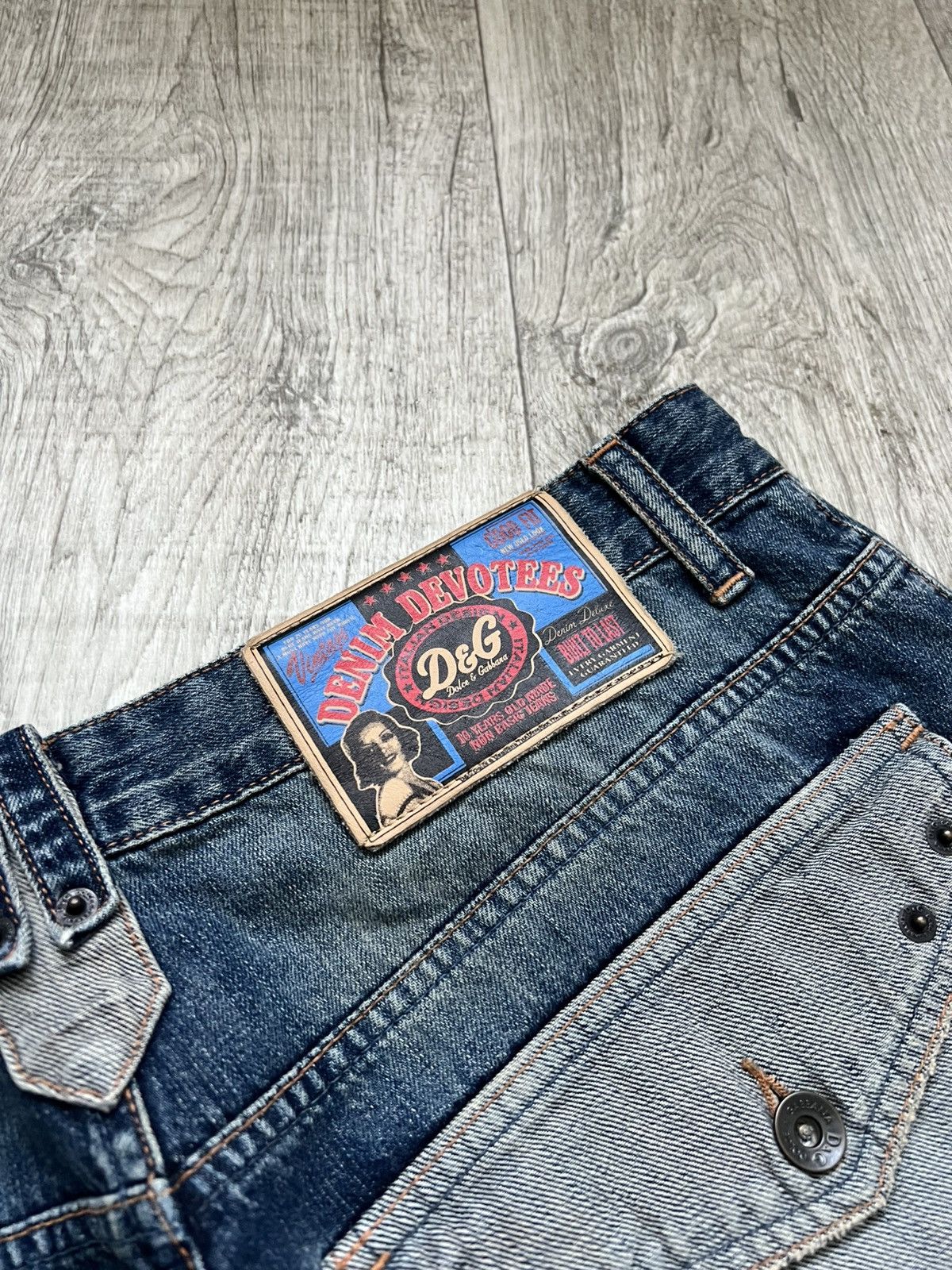 Dolce & Gabbana Archive Dolce Gabbana Big Logo Baggy Jeans TAS Hysteric Size US 36 / EU 52 - 7 Thumbnail