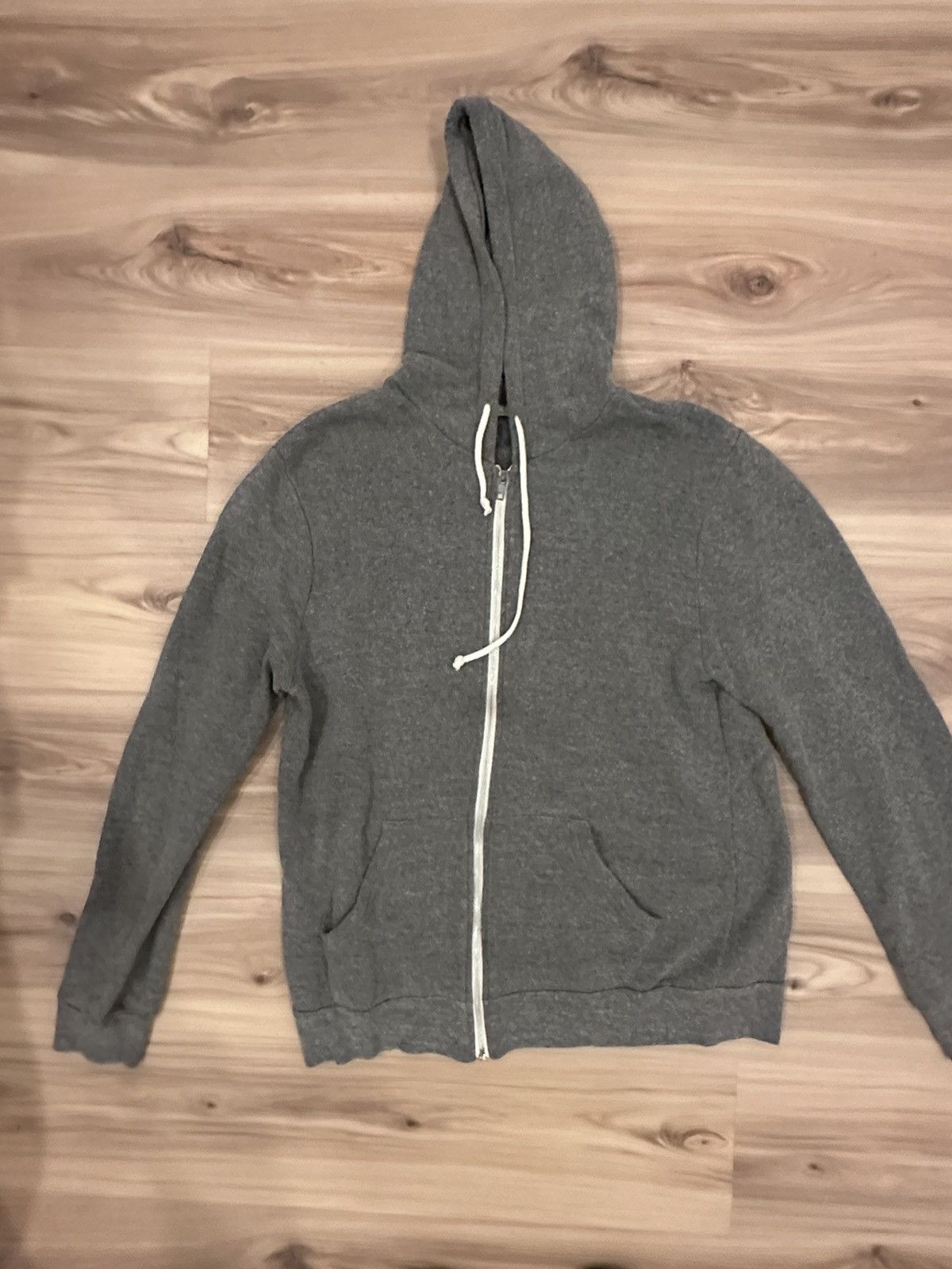 American Apparel Zip up grey hoodie Size US XL / EU 56 / 4 - 1 Thumbnail