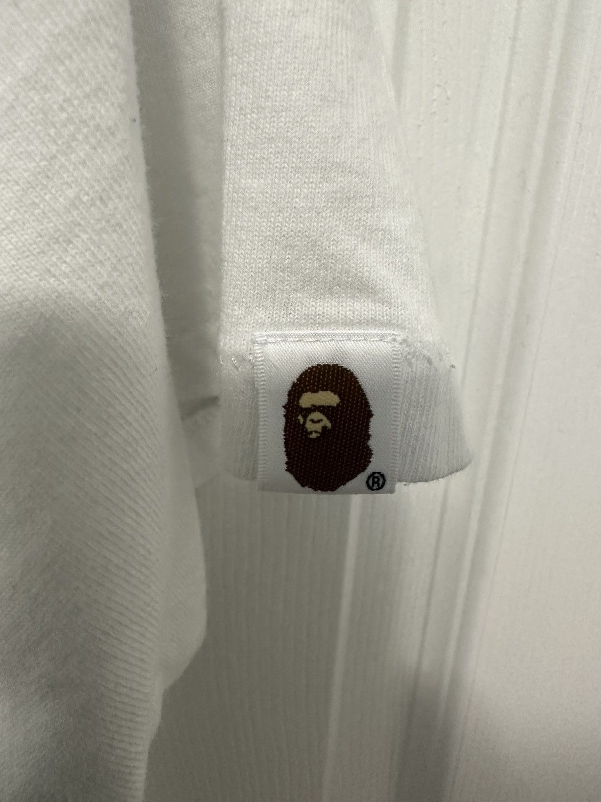 Bape Bape Logo White T Shirt Size US M / EU 48-50 / 2 - 3 Thumbnail