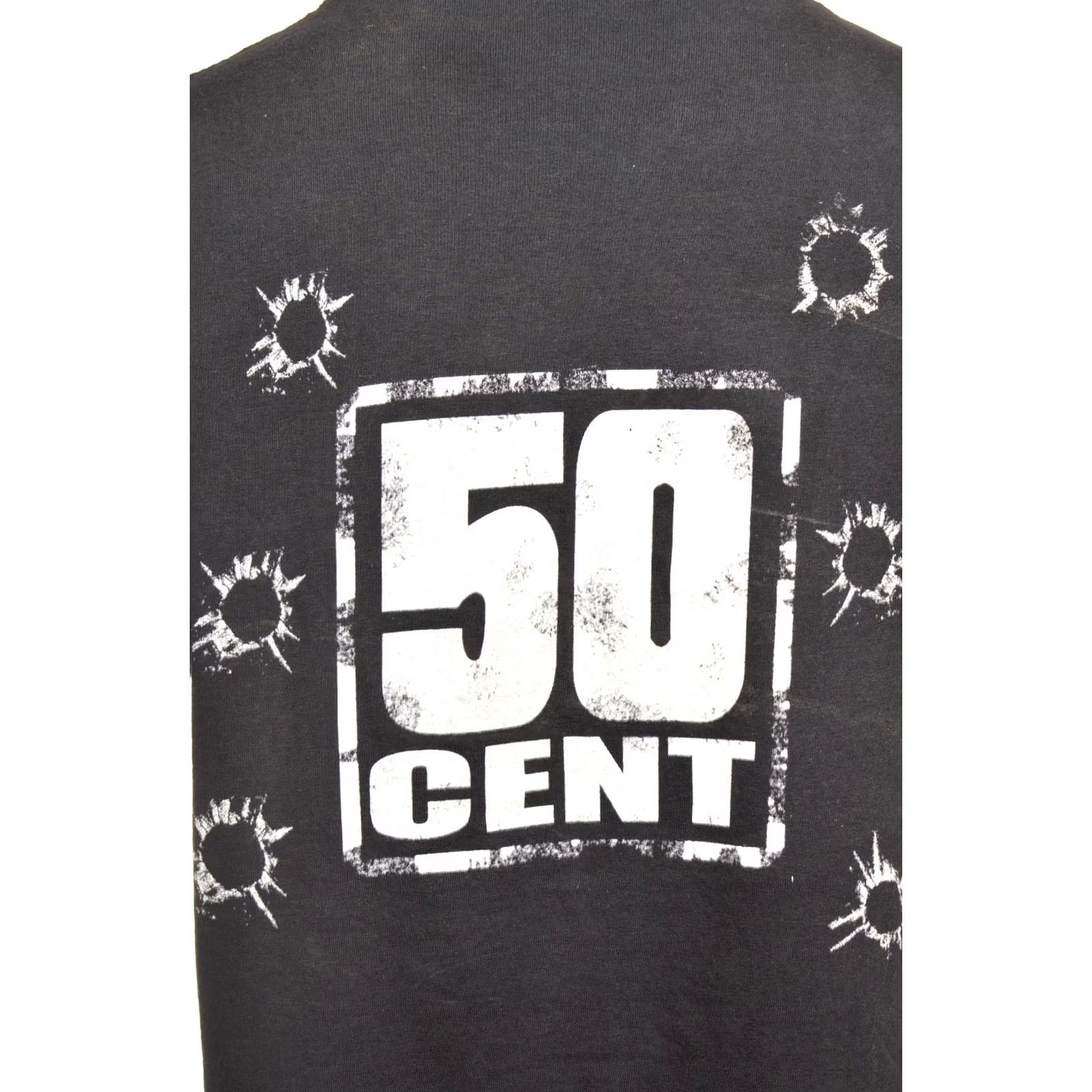 Fruit Of The Loom Fruit of the Loom 50 Cent The Massacre Vintage 2005 T-Shirt Size M Black Mens Short Sleeve 100% Cotton Tee Size US M / EU 48-50 / 2 - 6 Thumbnail