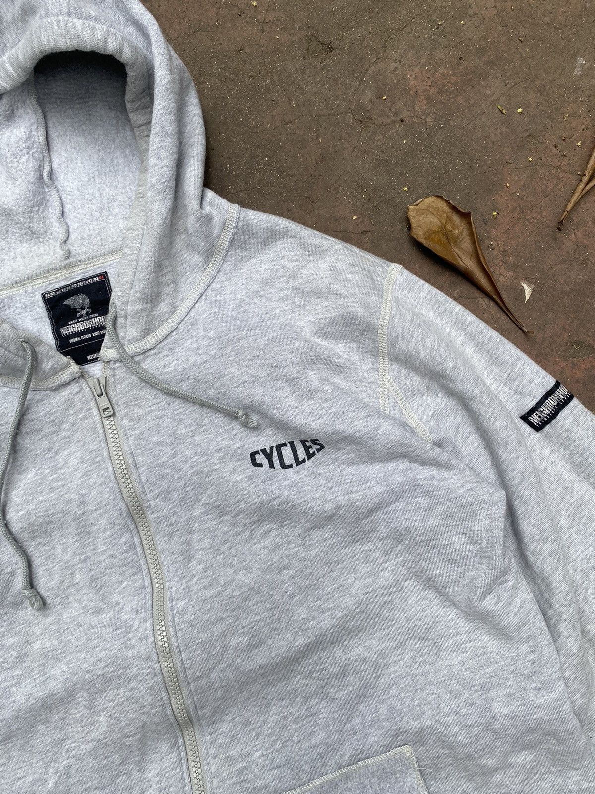 Neighborhood Neighborhood grey hoodie cycles/filthy few Size US M / EU 48-50 / 2 - 2 Thumbnail