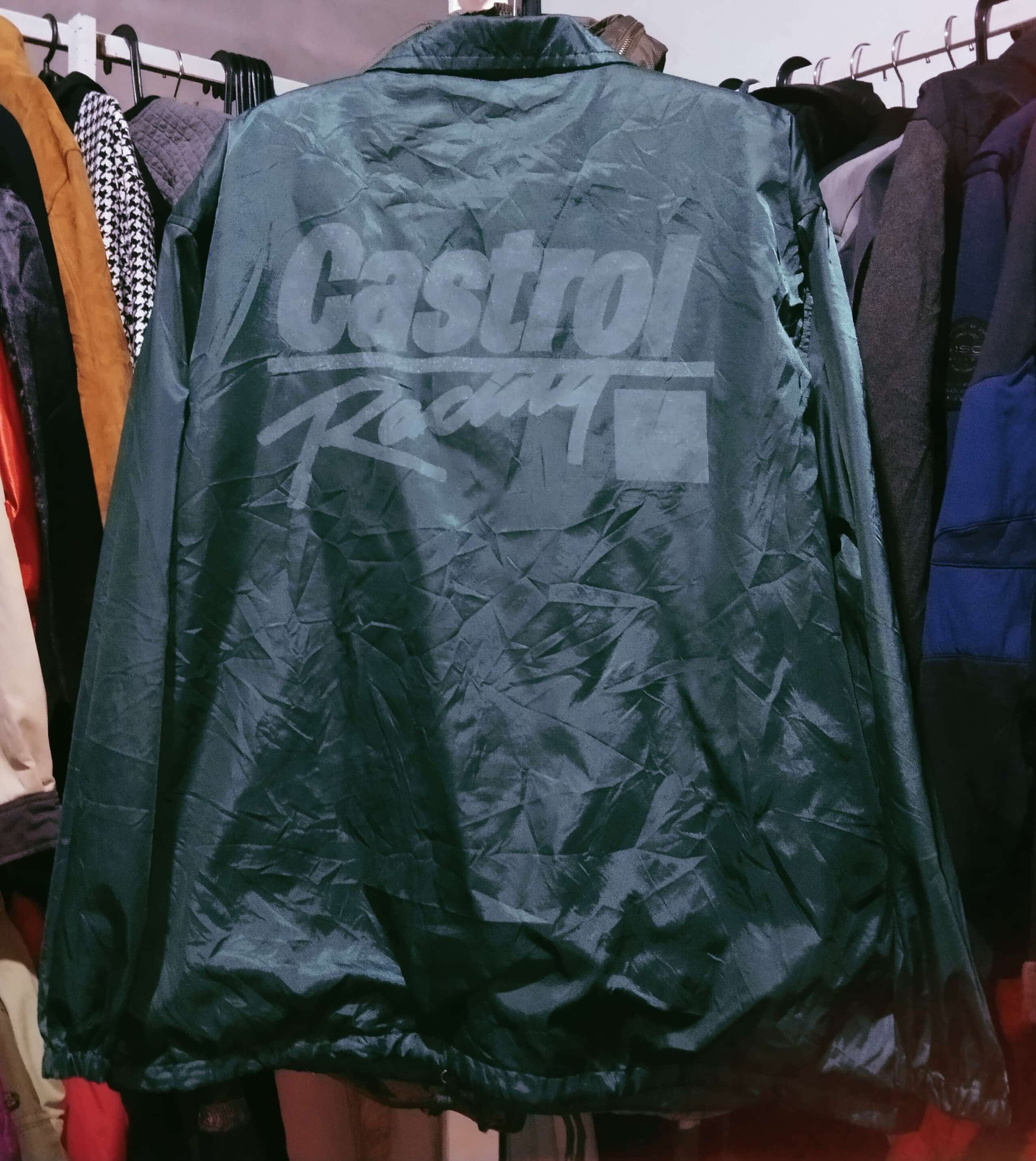 Vintage Vintage Castrol Racing Coach Jacket - Rare 90s Motorsport Size US XXL / EU 58 / 5 - 4 Thumbnail