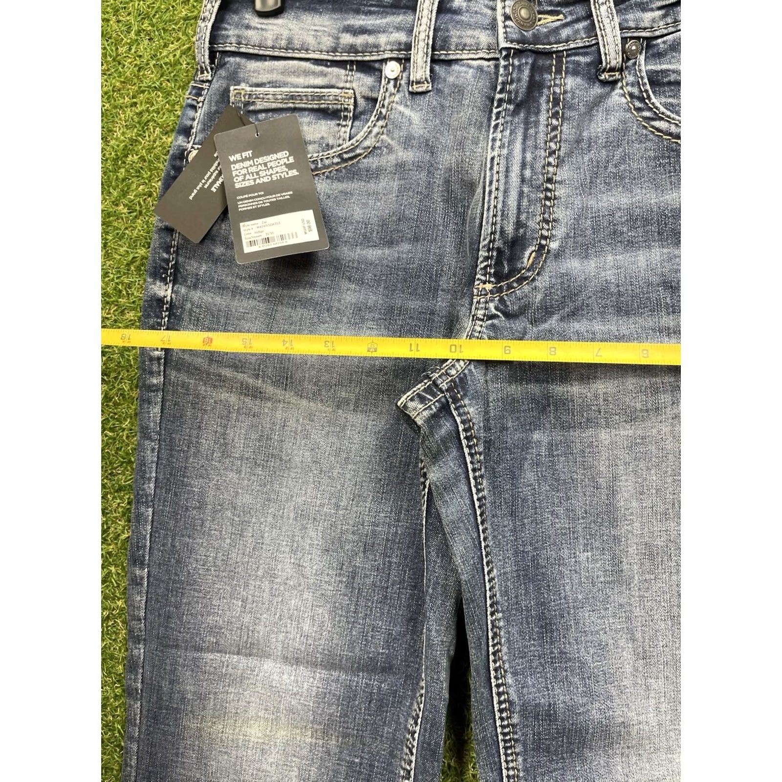 Silver Jeans Co. Silver Jeans Mens Jeans 31x30 Buckle Buckle Buckle Relaxed Straight Dark Wash Denim 5-Pocket Blue NWT Mens Jeans Size US 31 - 5 Thumbnail