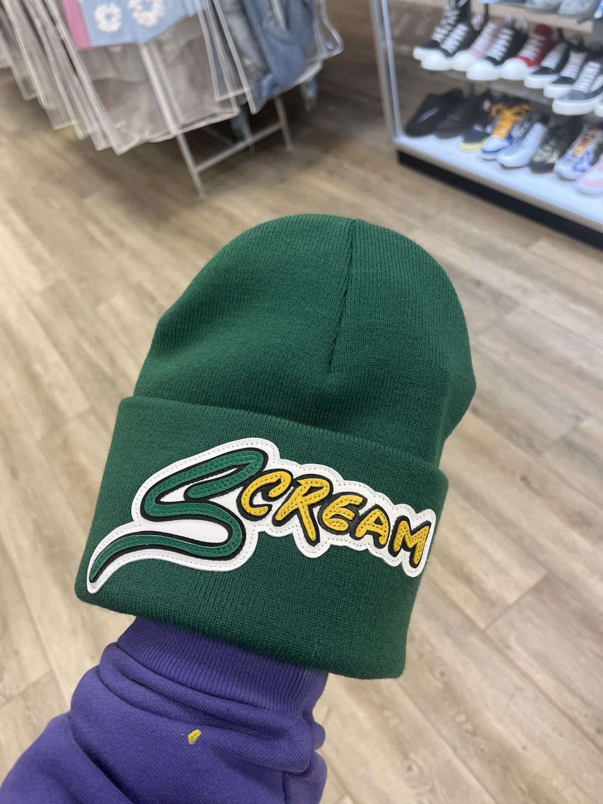 Matty Boy Green Matty Boy Beanie Size ONE SIZE - 1 Thumbnail