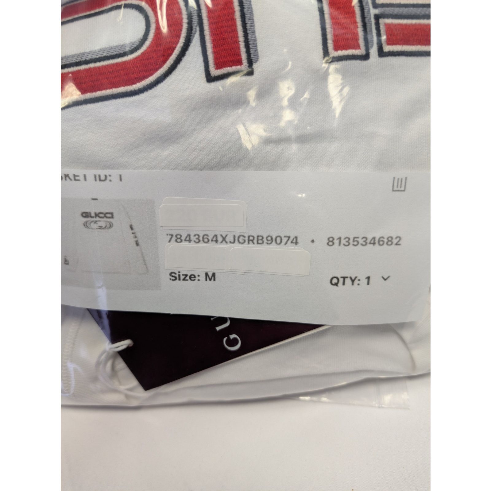 Gucci o1rshd1 Q:2 / Logo-Print Cotton Jersey T-shirt in White Size US M / EU 48-50 / 2 - 23 Thumbnail