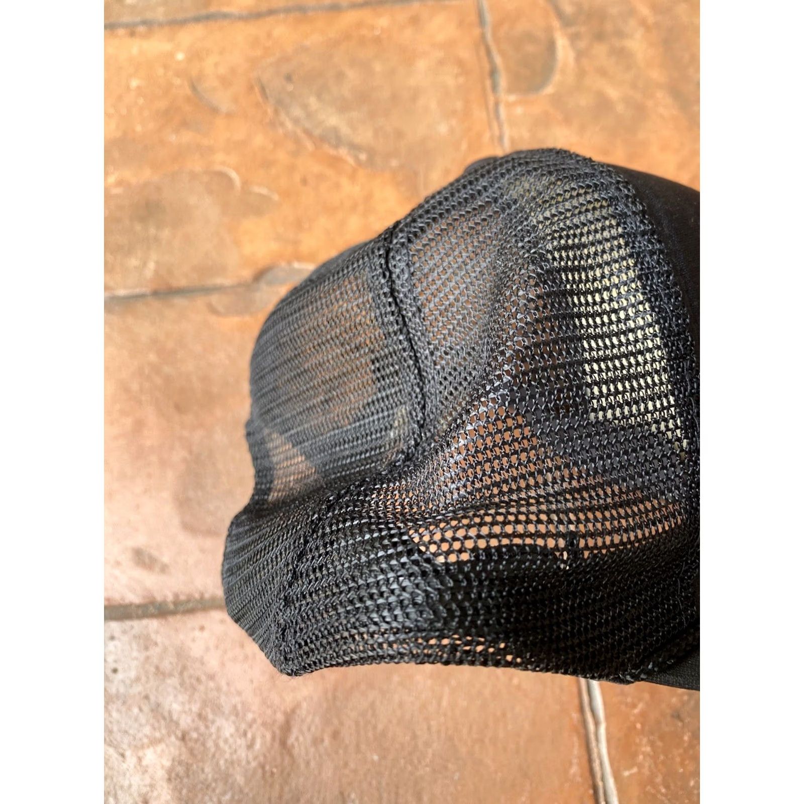 Vintage VINTAGE Sturgis 90s Tribal Skull Bike Week 1996 Trucker Hat Nissin Men One Size Black Mesh Back Snapback Hat Size ONE SIZE - 7 Thumbnail