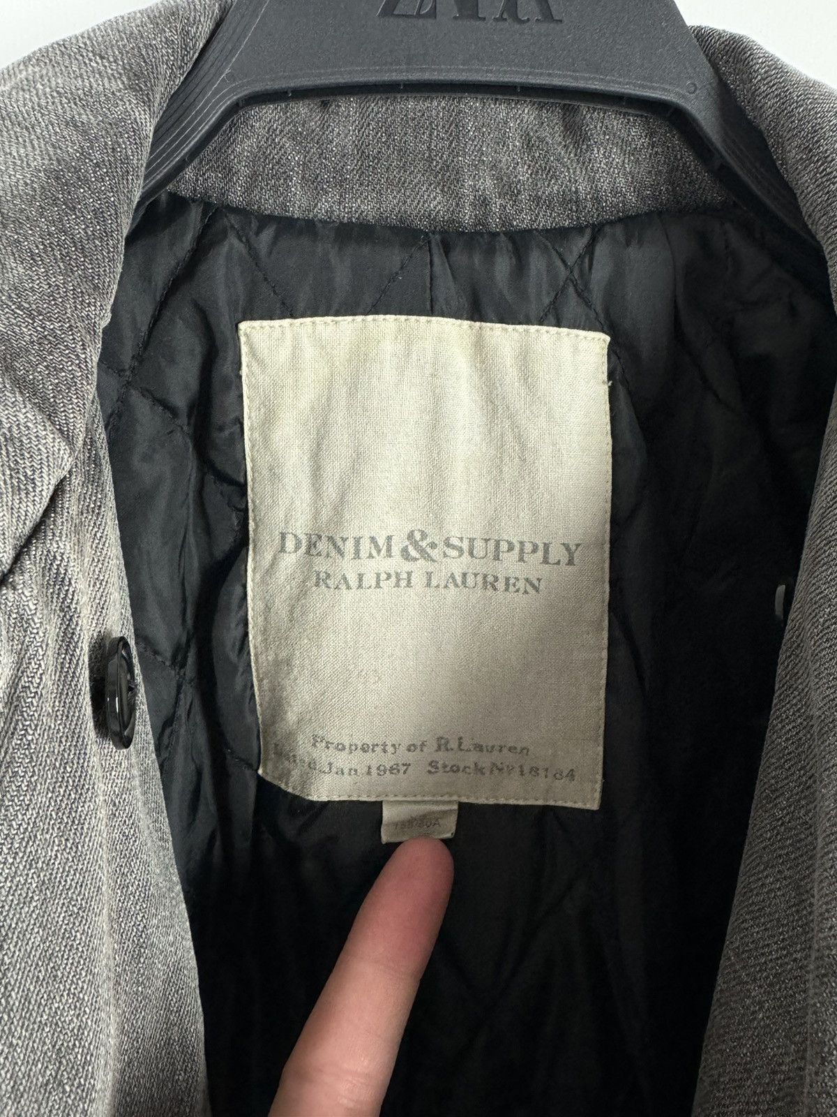 Denim & Supply Ralph Lauren Denim and Supply Ralph Lauren Washed Denim Peacoat Size XS / US 0-2 / IT 36-38 - 10 Thumbnail