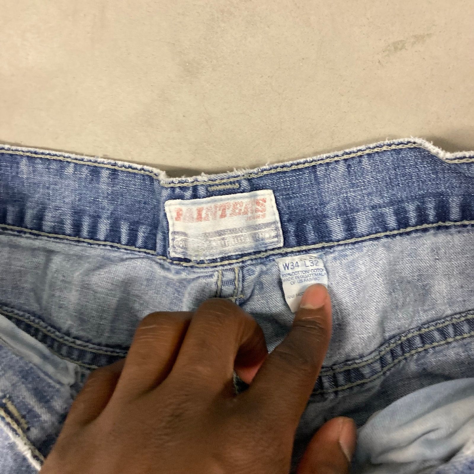 Old Navy × Vintage vintage baggy old navy carpenter painter cargo jeans 34x32 Size US 34 / EU 50 - 5 Thumbnail