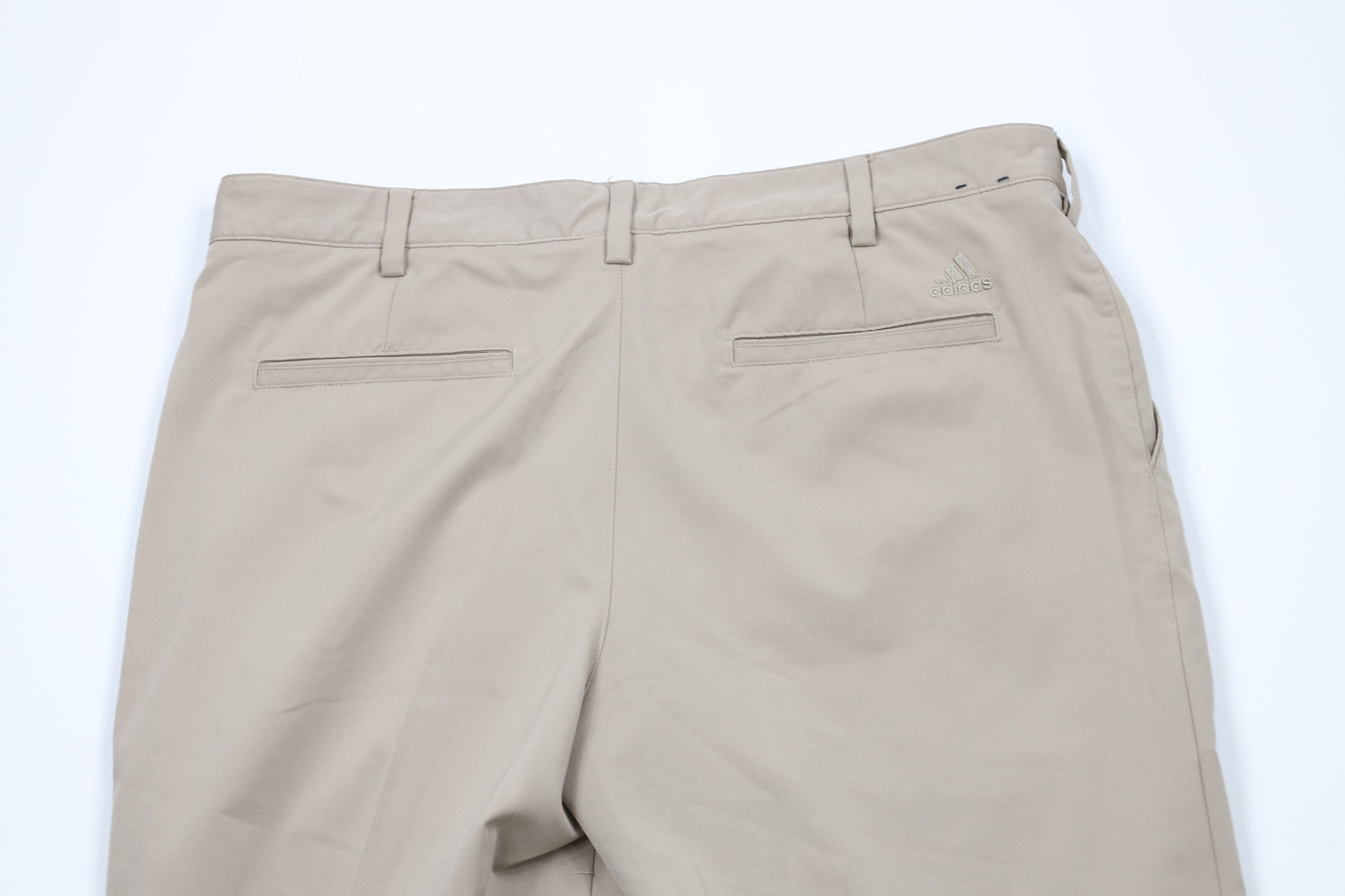 Adidas × Vintage Adidas Golf Tech Flat Front Golfing Chino Pants Beige Size US 36 / EU 52 - 11 Thumbnail