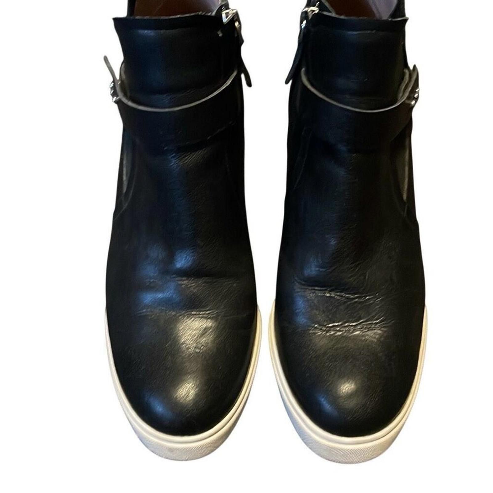 Polo Ralph Lauren L Paulo leather wedge booties 9.5 Size US 9.5 / IT 39.5 - 5 Thumbnail