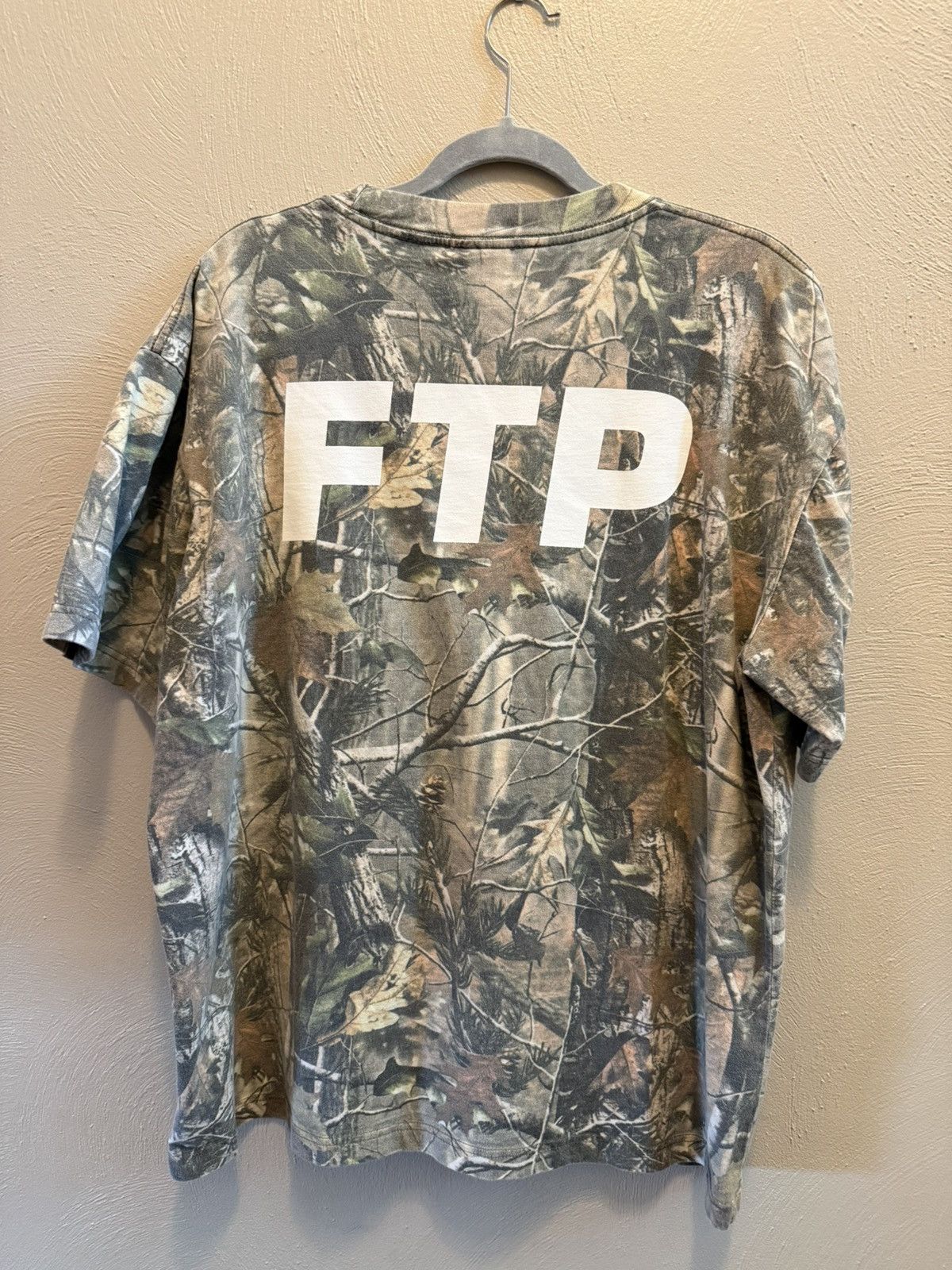Fuck The Population FTP Realtree camo logo tee Size US L / EU 52-54 / 3 - 2 Thumbnail