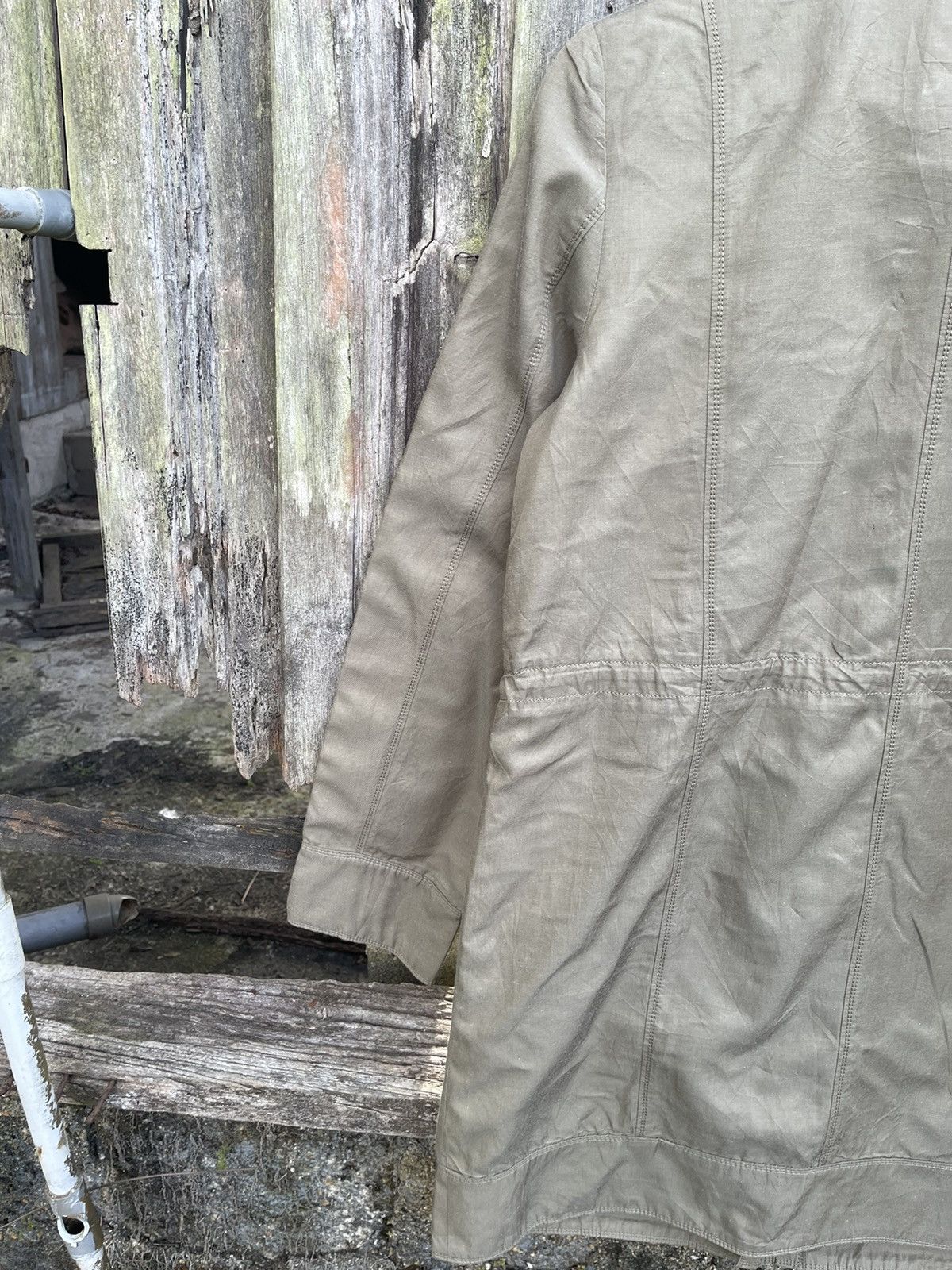 Designer Vintage Michel Klein WKMK Utility Coat Size M / US 6-8 / IT 42-44 - 12 Thumbnail
