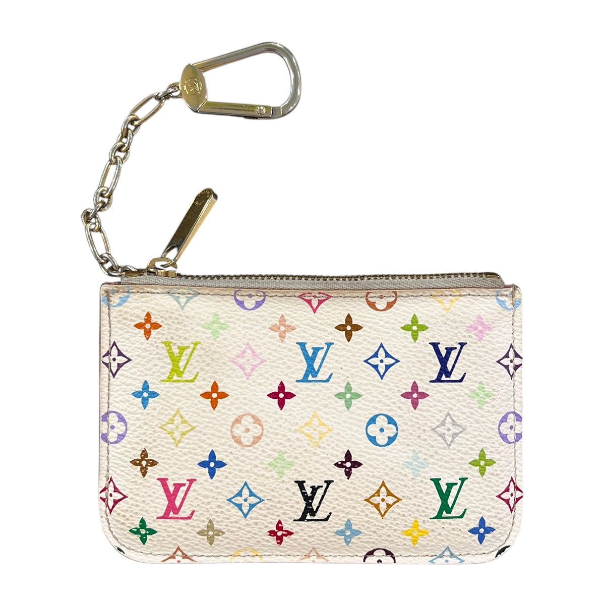 Louis Vuitton Monogram Multicolor Key Pouch Wallet