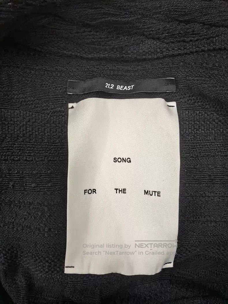 Song For The Mute SONG FOR THE MUTE jacket Size US S / EU 44-46 / 1 - 2 Thumbnail