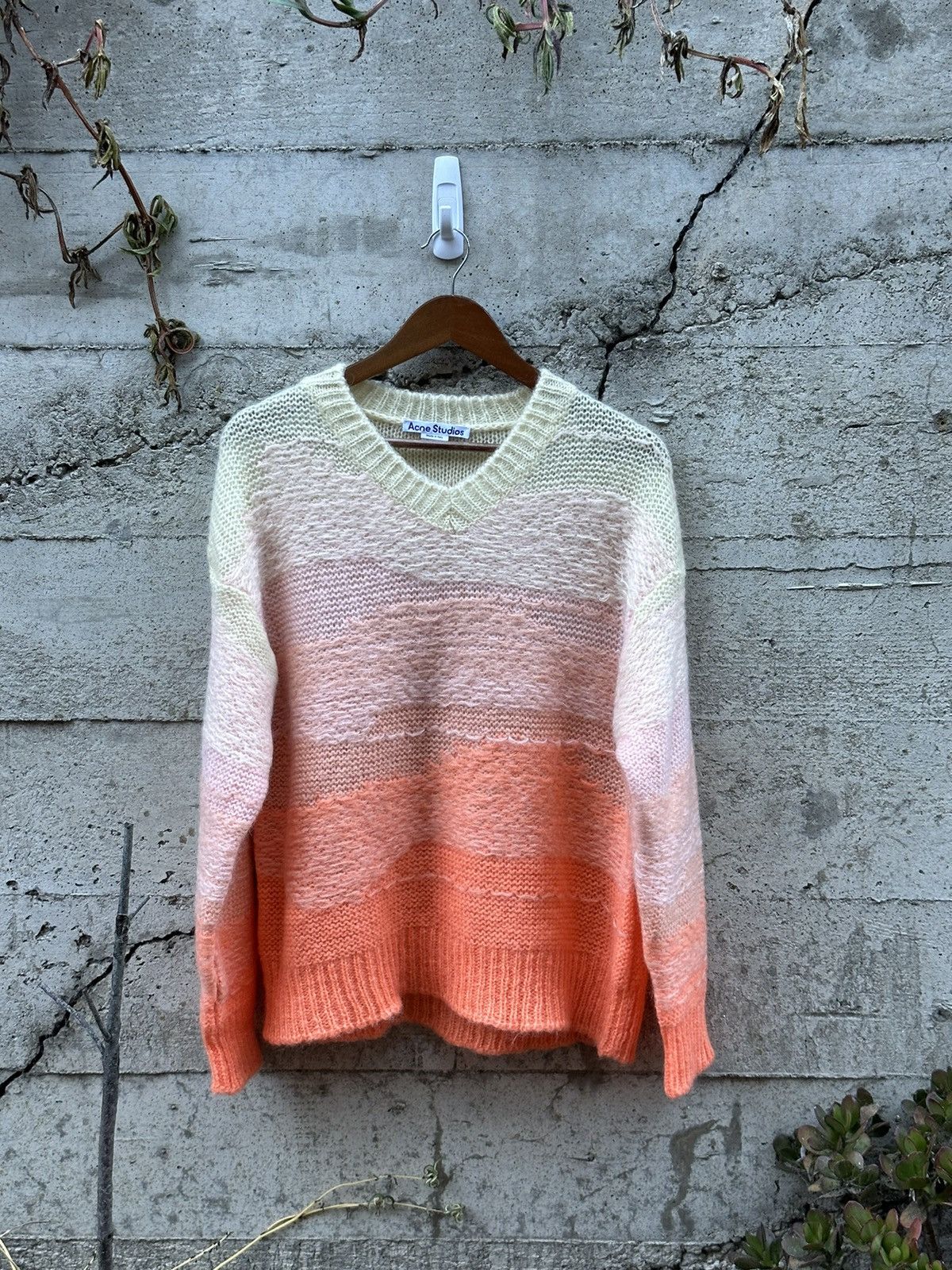 Acne Studios RARE GRAIL Acne Studios Sunkist gradient sweater Size US M / EU 48-50 / 2 - 2 Thumbnail