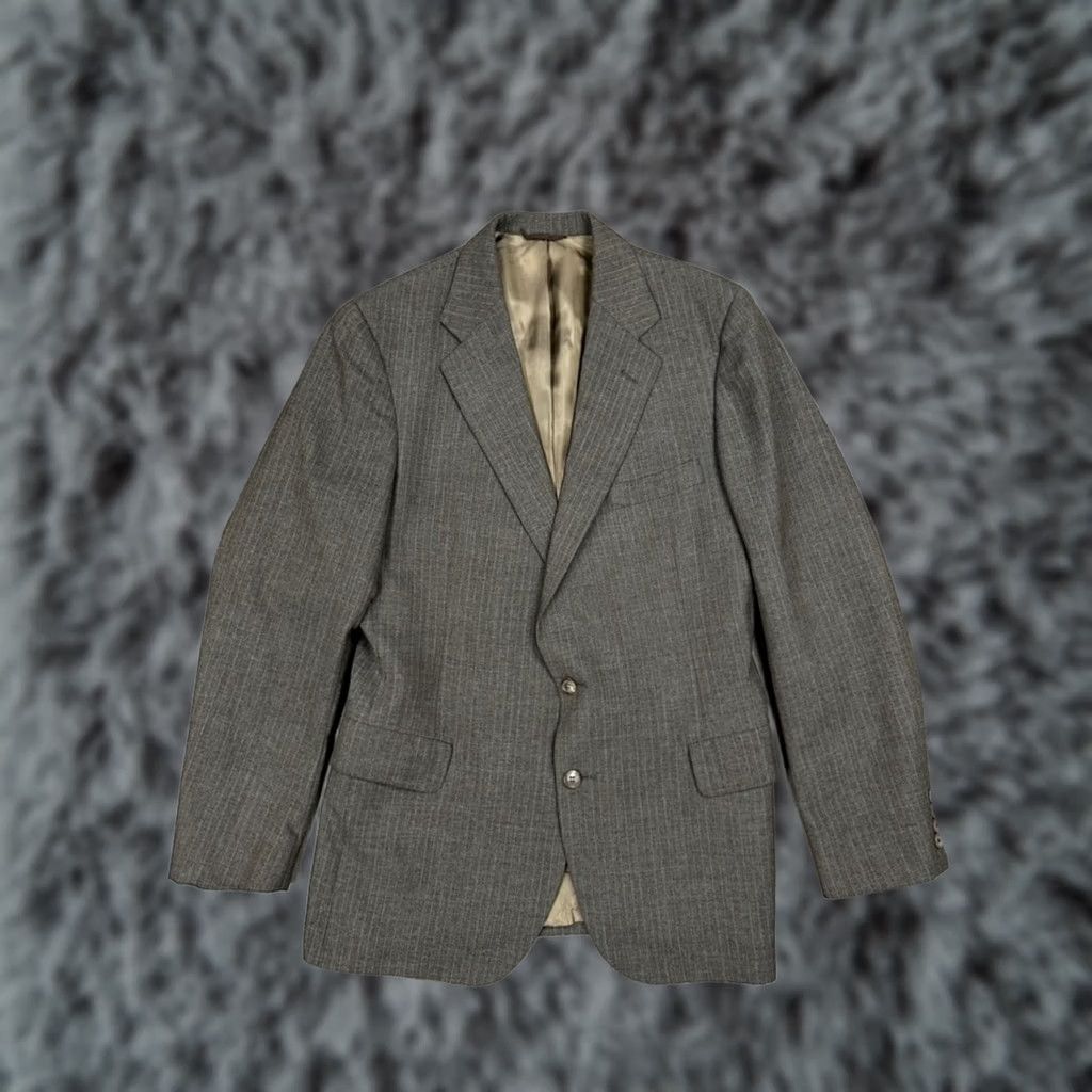 Ralph Lauren Ralph Lauren Polo University Club Blazer - Vintage Sport Coat Pinstripe Wool 40R Mens Blazer All Size US L / EU 52-54 / 3 - 1 Thumbnail
