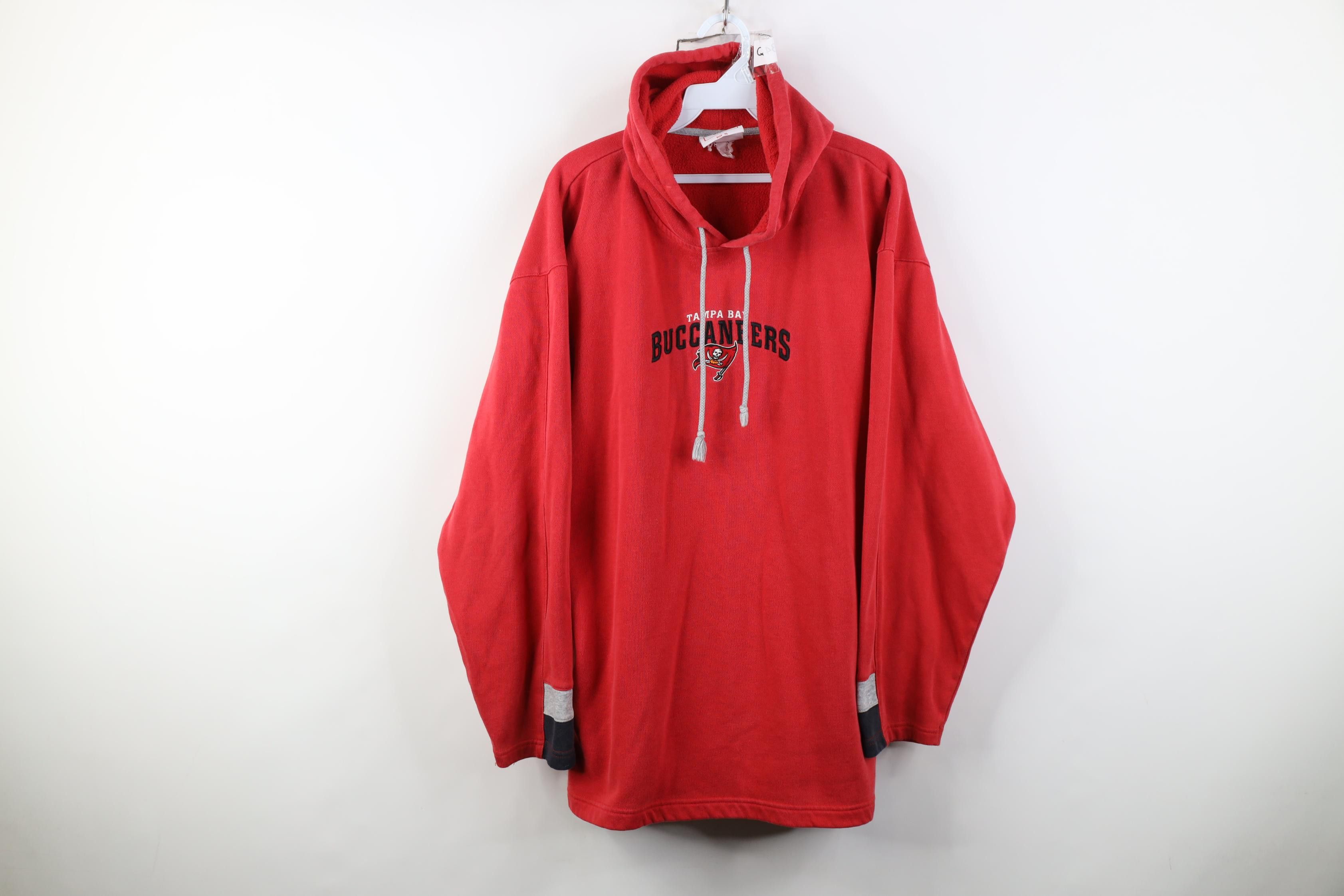 Vintage Vintage NFL Bay Buccaneers Football Hoodie Sweatshirt Red Size US XL / EU 56 / 4 - 1 Thumbnail