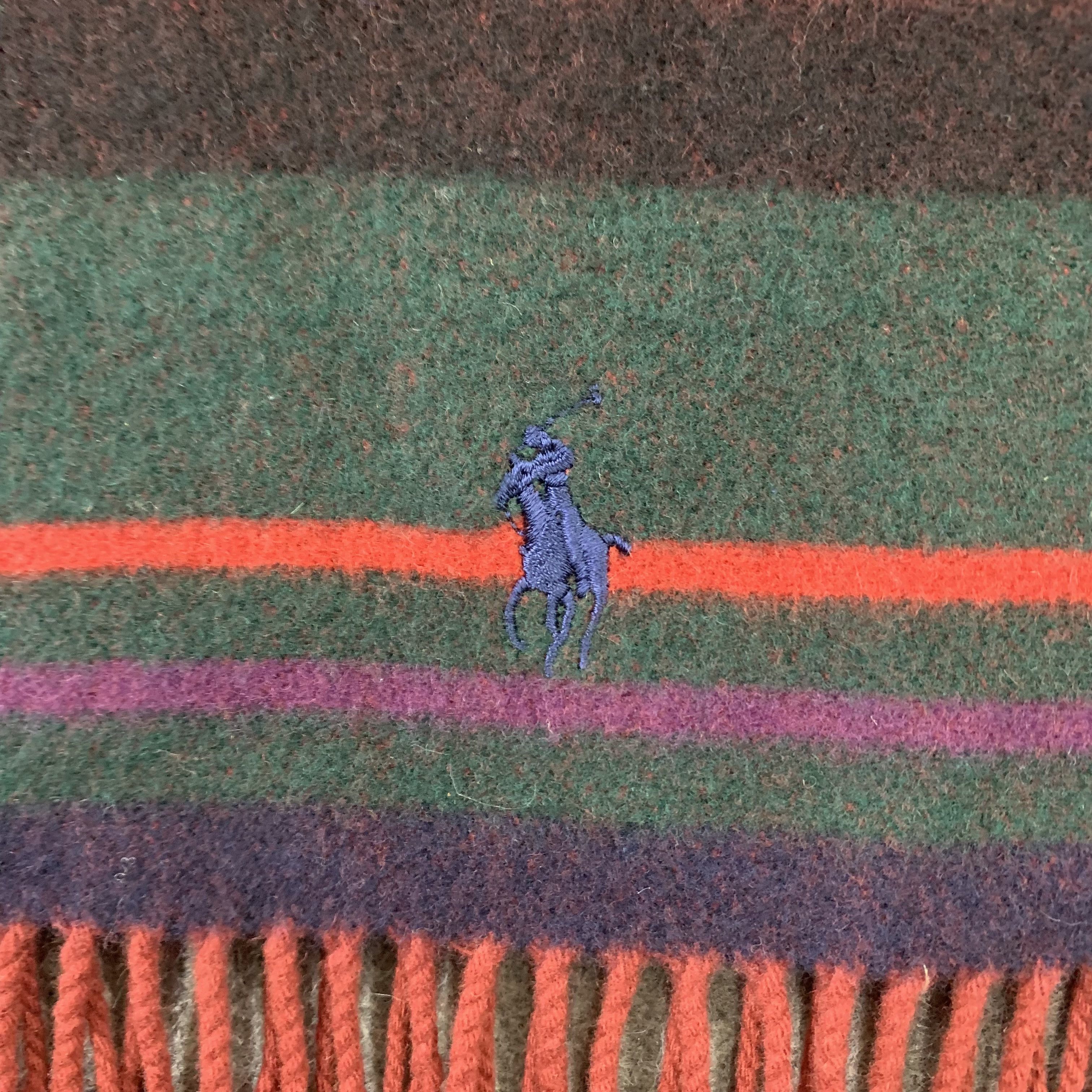 Polo Ralph Lauren Polo Ralph Lauren Scarf Wool Muffler Neck Wrap BL9319 Size ONE SIZE - 4 Thumbnail