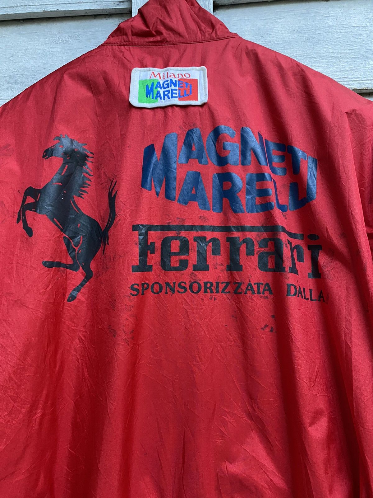 Ferrari × Vintage Vintage Magneti Marelli Ferrari Nylon Jacket Size US M / EU 48-50 / 2 - 13 Thumbnail