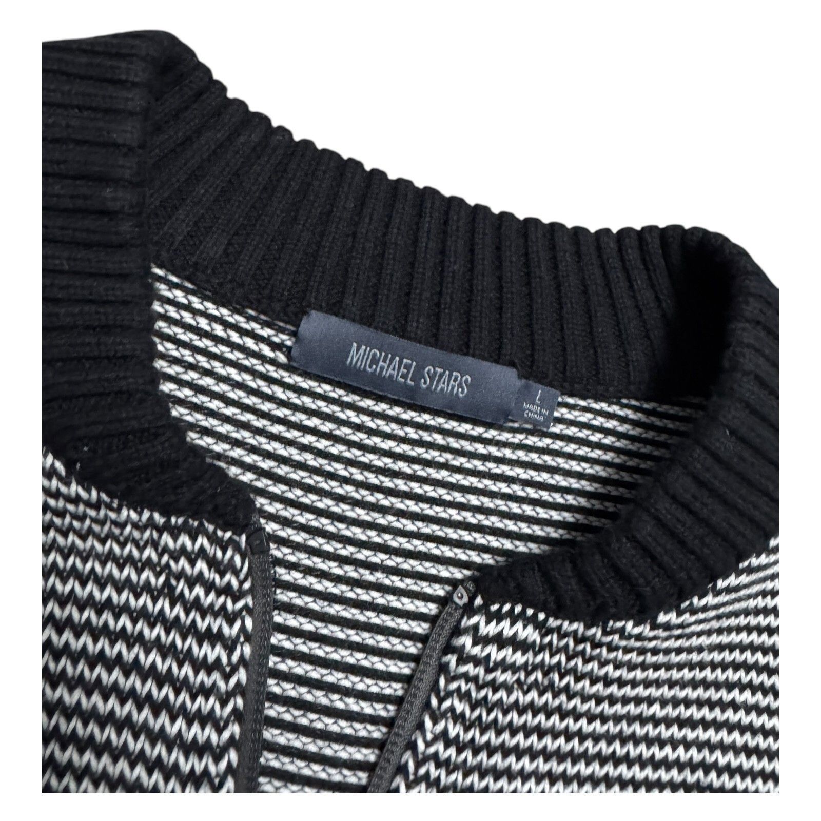 Michael Stars MICHAEL STARS Striped Zip Sweater Cardigan Jacket Large Size US L / EU 52-54 / 3 - 3 Thumbnail