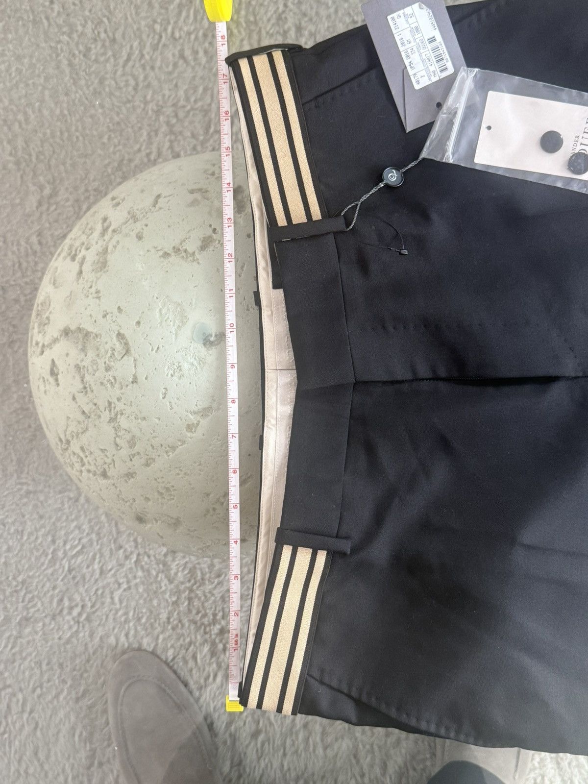 Alexander McQueen Alexander McQueen Branded Black Trouser / Pant Size 42R - 5 Thumbnail