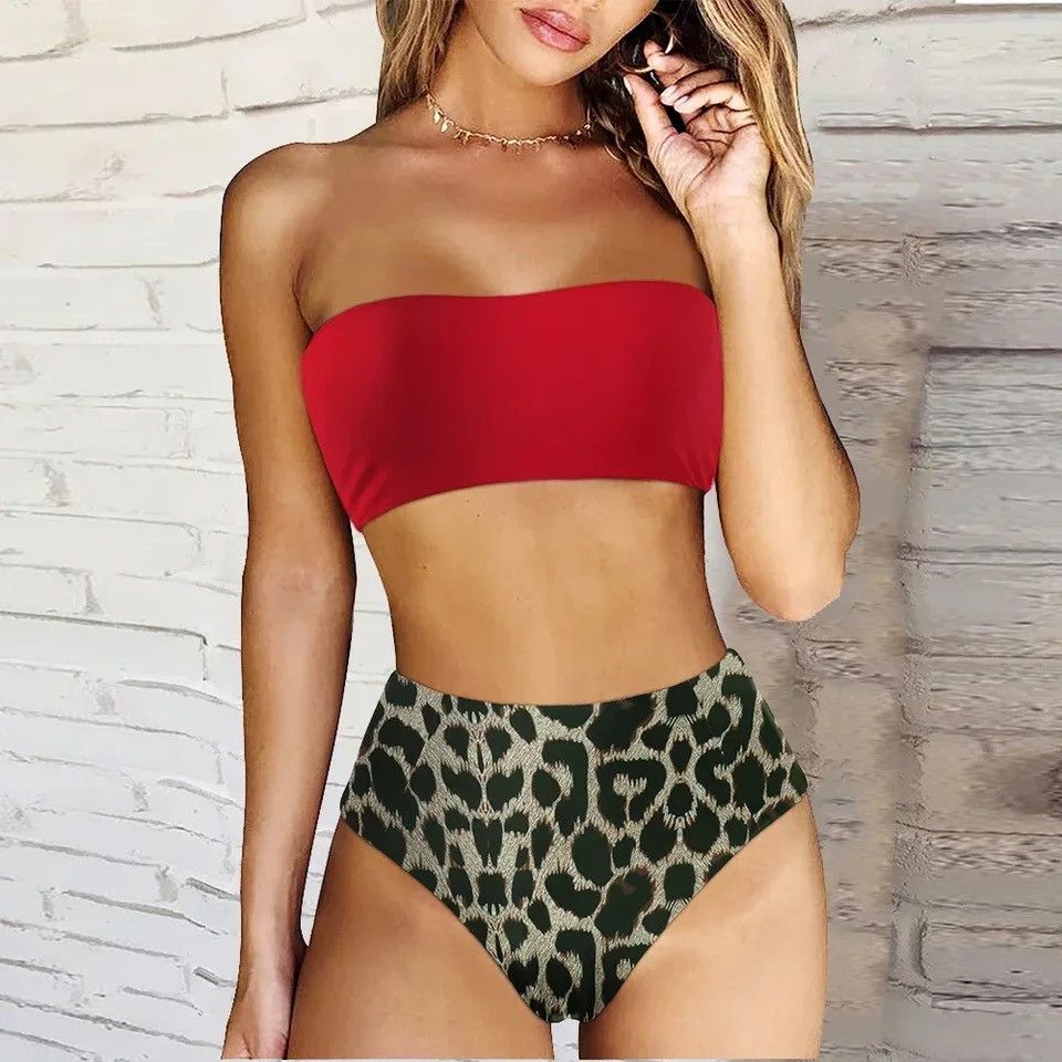 Women Swimsuit Mujer High Waist Push Up