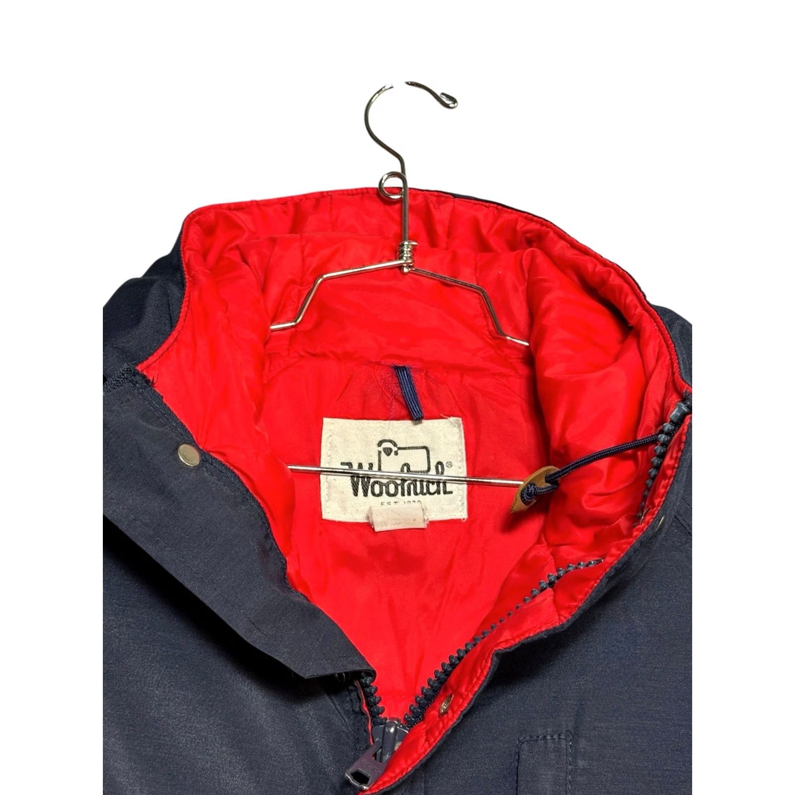 Vintage Woolrich Mens L Blue Gore Tex Vtg USA Made Insulated Zip Front Jacket Parka Size US L / EU 52-54 / 3 - 5 Thumbnail