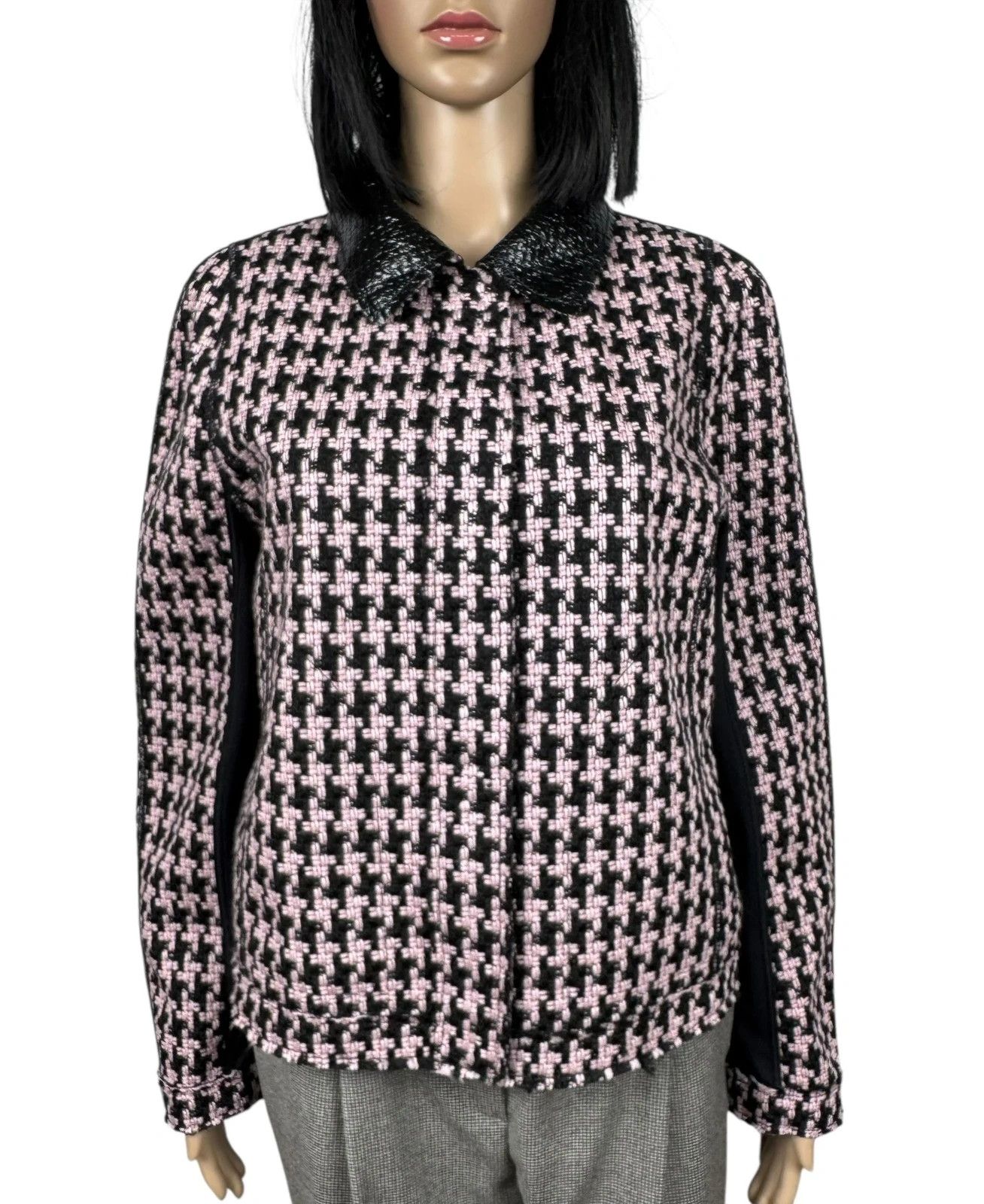 Other Marc Cain Reversible Jacket Wool Acrylic Knit size 3 Size M / US 6-8 / IT 42-44 - 3 Thumbnail
