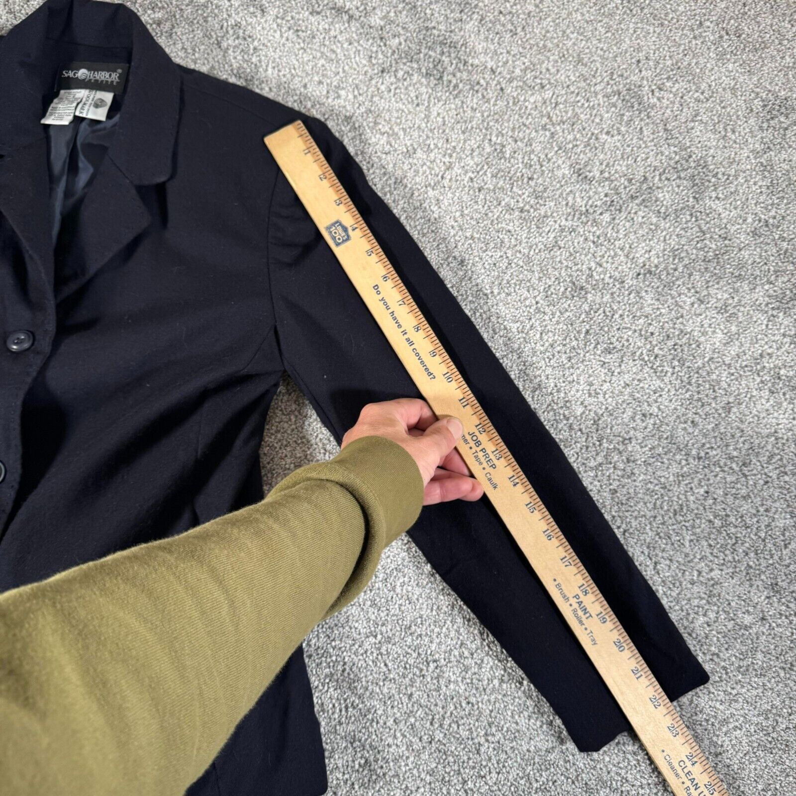 Other Sag Harbor Blazer Womens Size 6 Petite Wool 90s Y2K Vintage Size M / US 6-8 / IT 42-44 - 10 Thumbnail