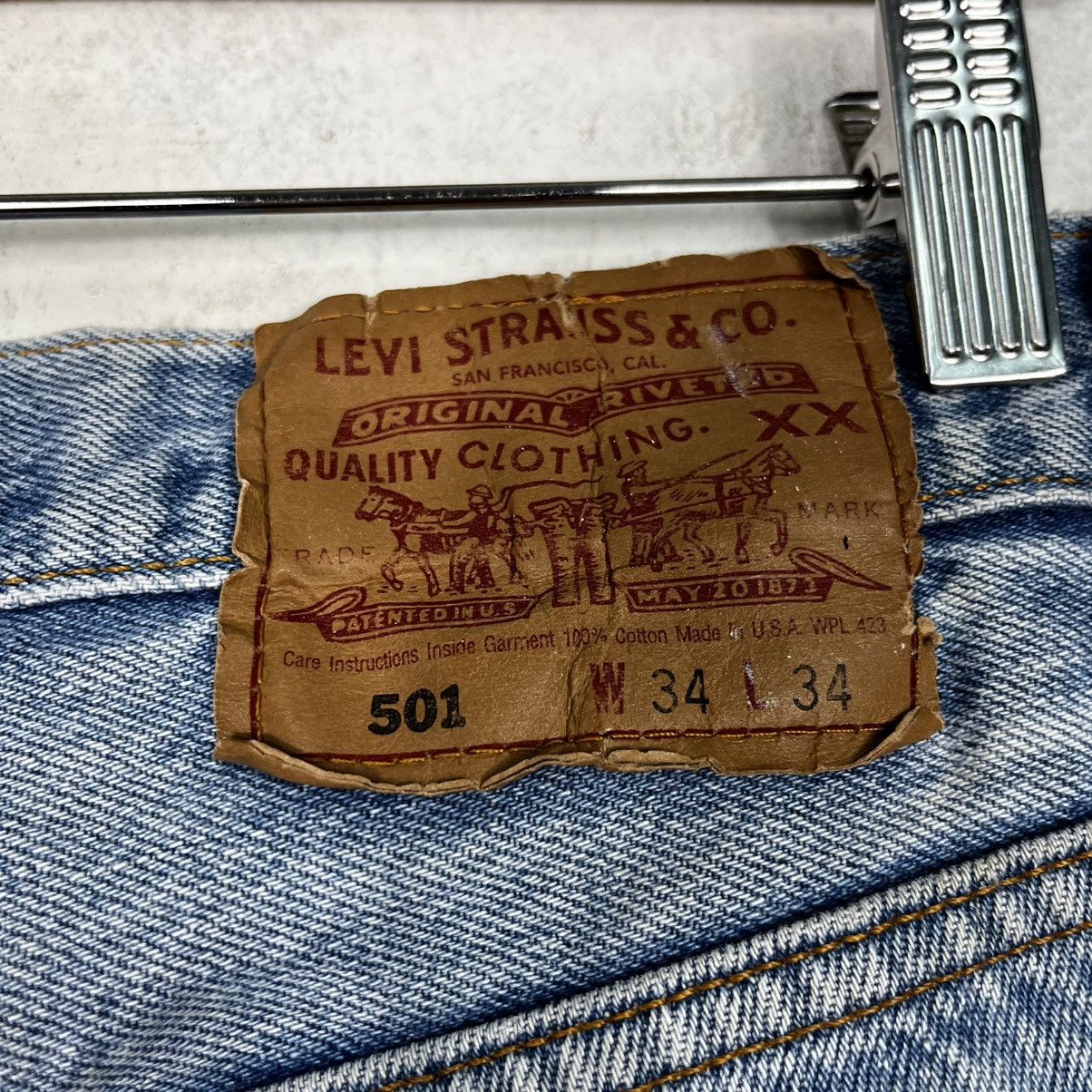 Levi's Vintage 90s Levis Lot 501 Denim Size US 32 / EU 48 - 18 Thumbnail