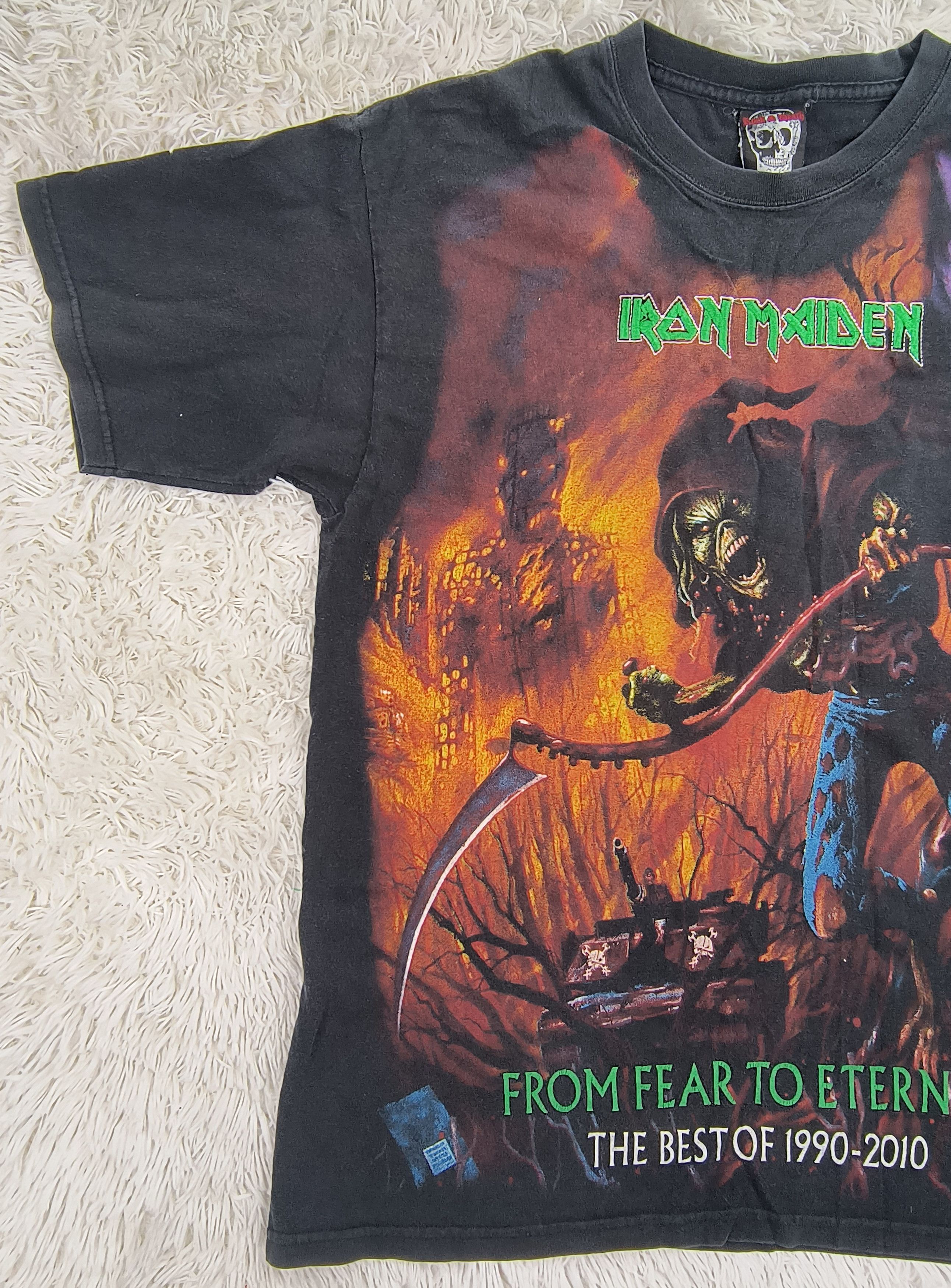 Band Tees Iron Maiden from tear to eternity tee Size US L / EU 52-54 / 3 - 5 Thumbnail