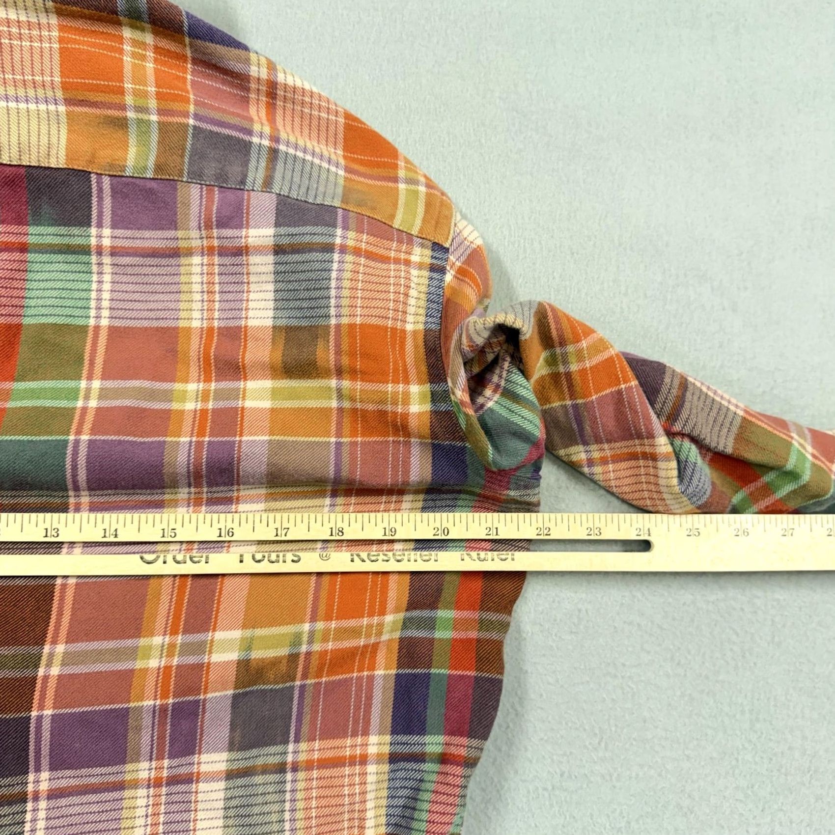 Polo Ralph Lauren Polo Ralph Lauren Shirt Mens M Multicolor Plaid Long Sleeve Button Up Size US M / EU 48-50 / 2 - 5 Thumbnail
