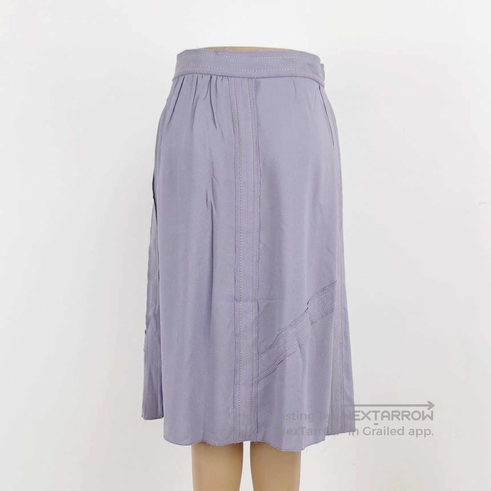 Prada Prada Color Block Midi Skirt Size 4. Size 39" - 2 Thumbnail