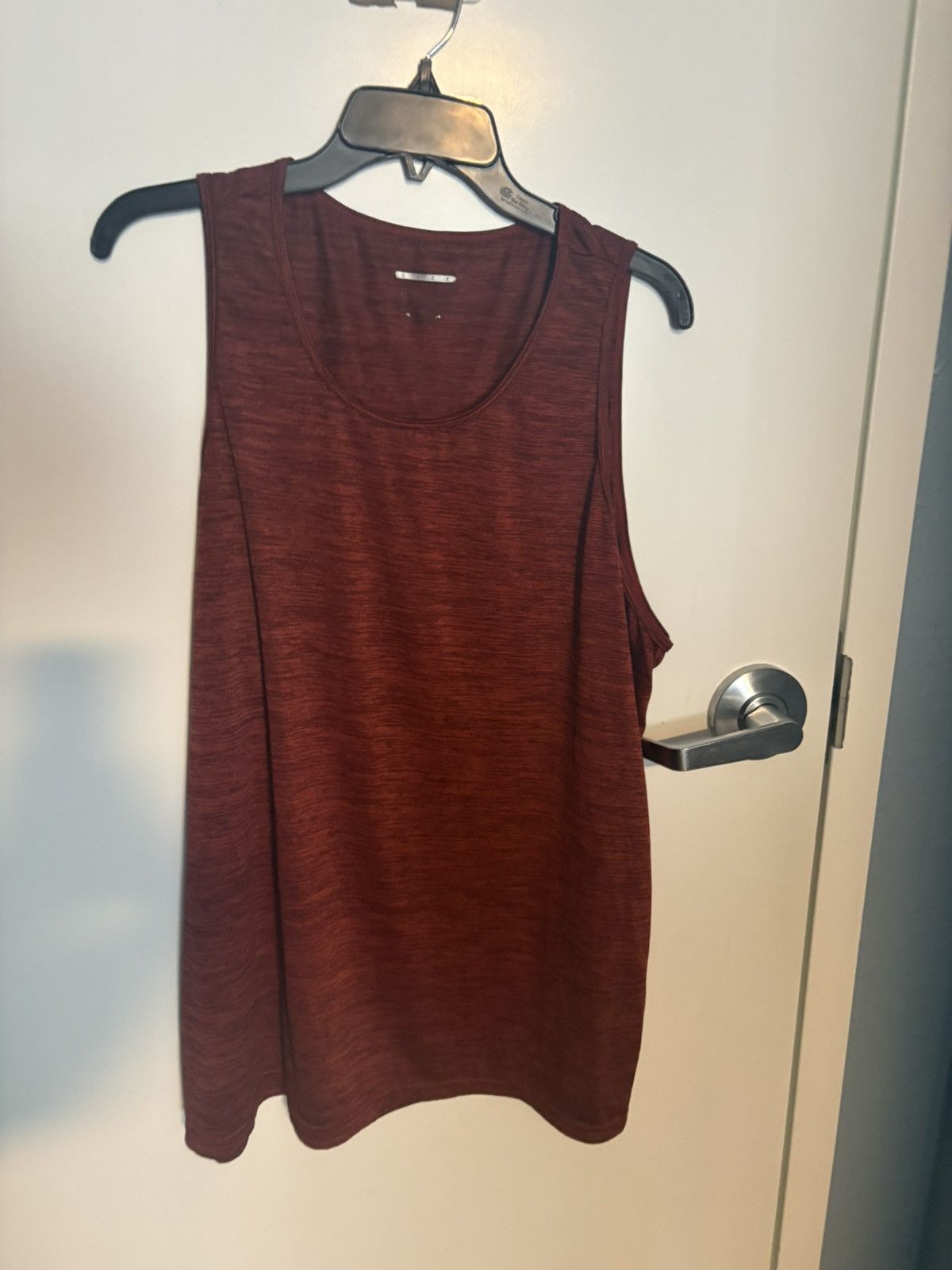 Other Red Heather Scoop Neck Activewear Tank Top for Men Size US XL / EU 56 / 4 - 1 Thumbnail