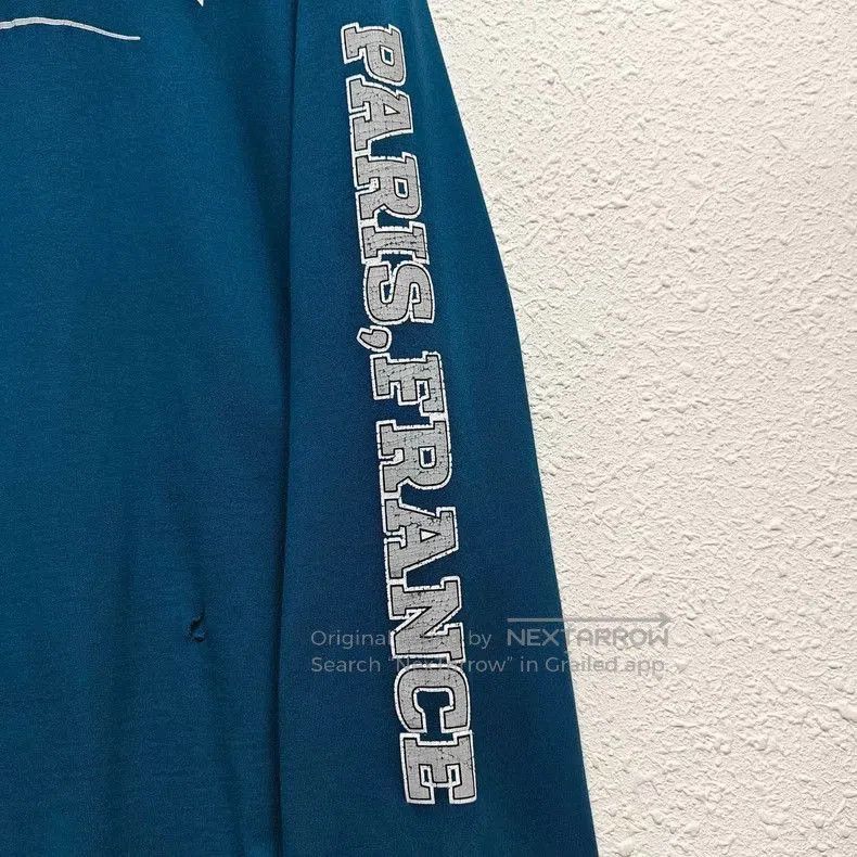 Balenciaga Balenciaga Distressed Logo Longsleeve. Size US M / EU 48-50 / 2 - 4 Thumbnail